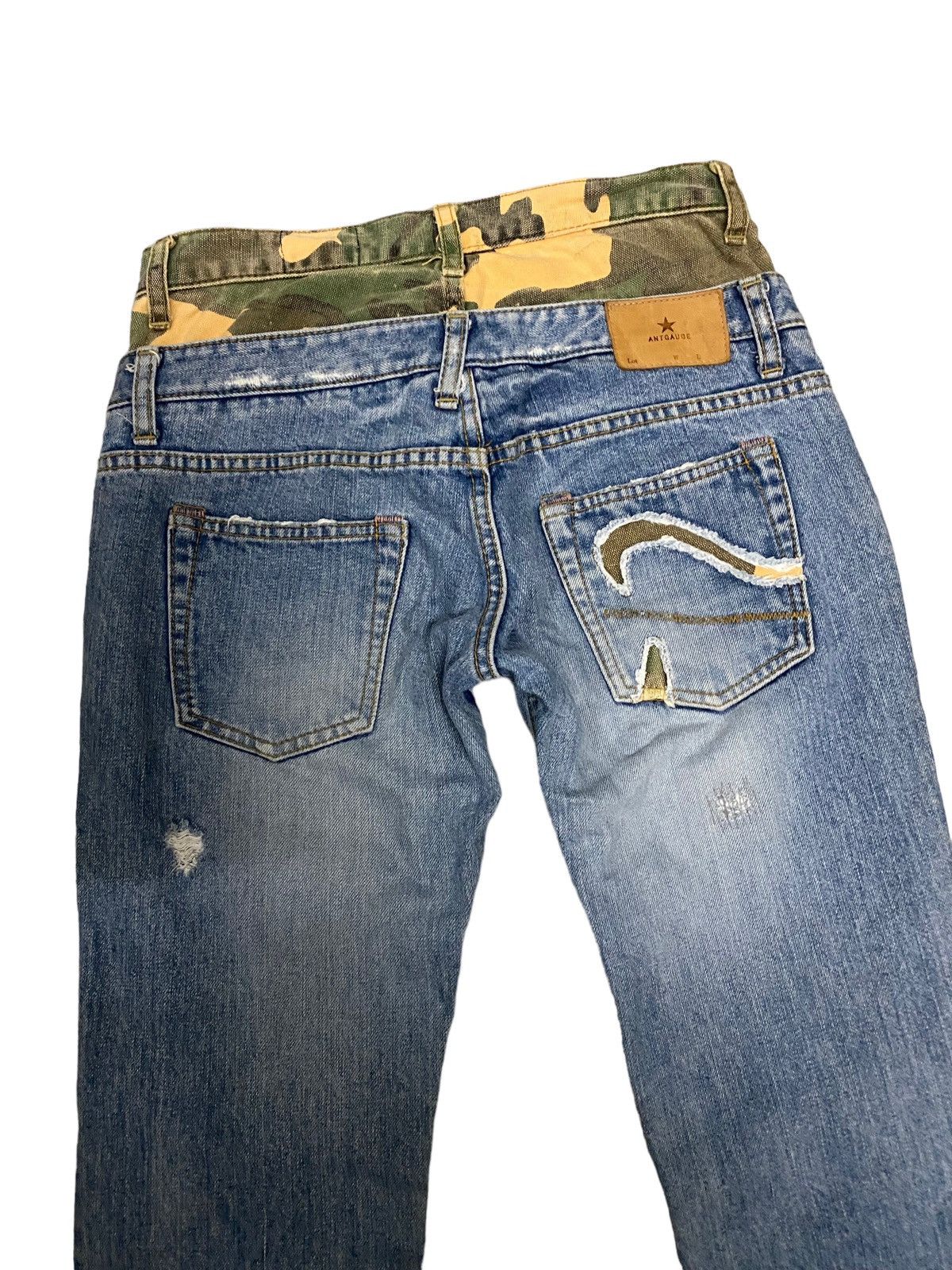Japanese Brand × Vintage Vintage Antgauge Japanese Distress Denim Jeans Size US 28 / EU 44 - 4 Thumbnail