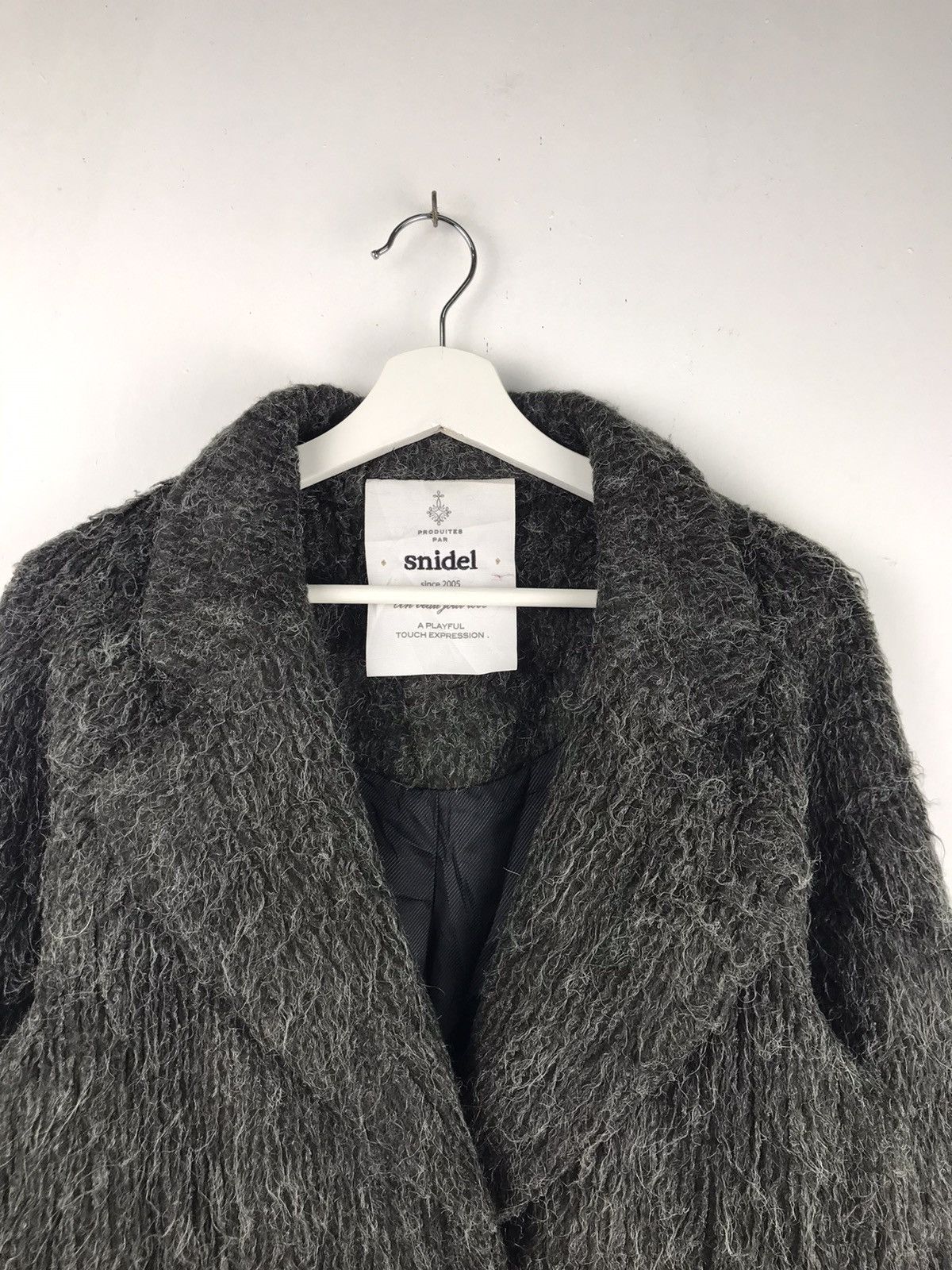Japanese Brand × Vintage 🔥 Rare 🔥 Vintage Snidel Faux Fur Mohair Jacket Size US M / EU 48-50 / 2 - 3 Thumbnail