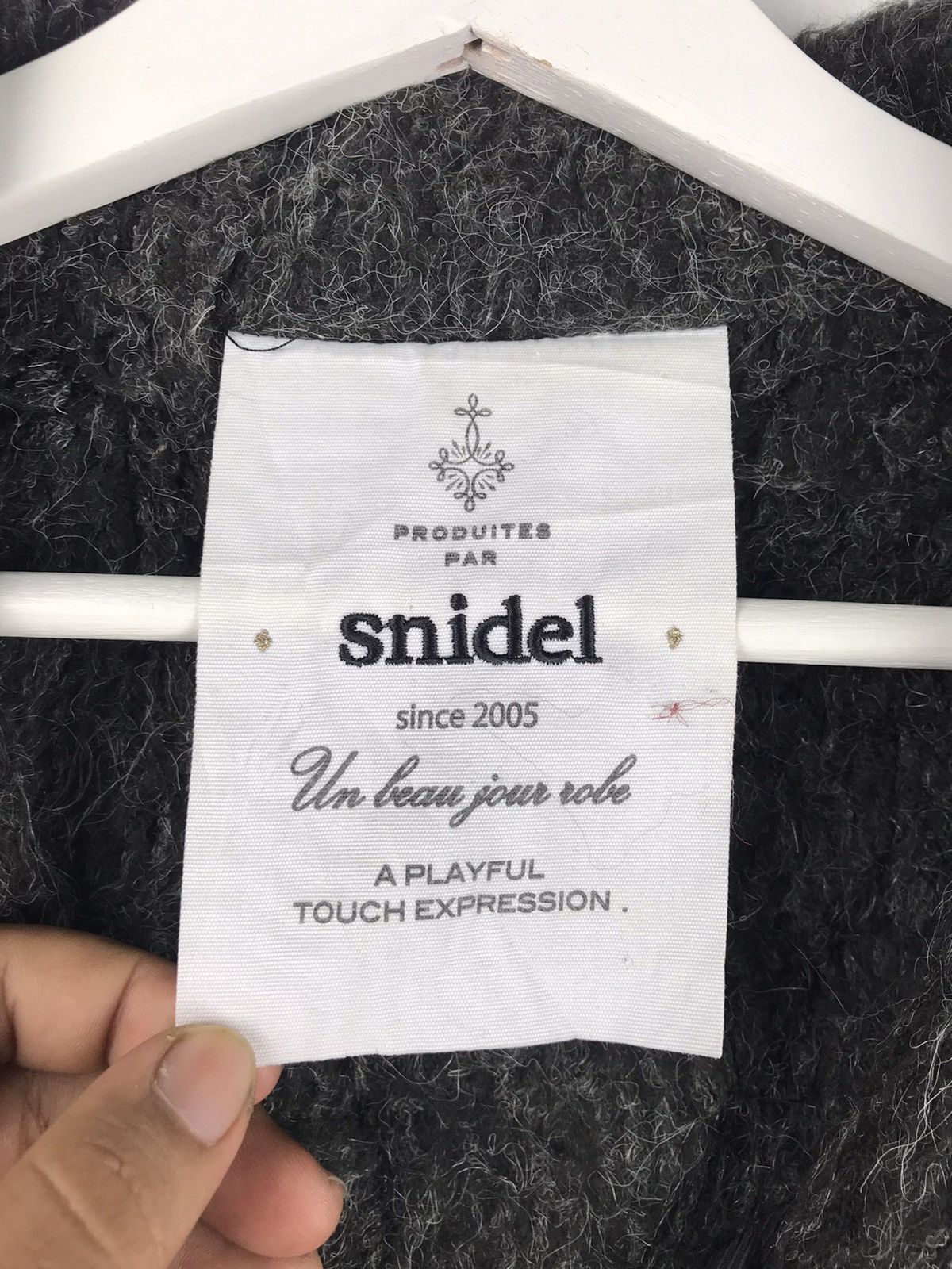 Japanese Brand × Vintage 🔥 Rare 🔥 Vintage Snidel Faux Fur Mohair Jacket Size US M / EU 48-50 / 2 - 8 Thumbnail