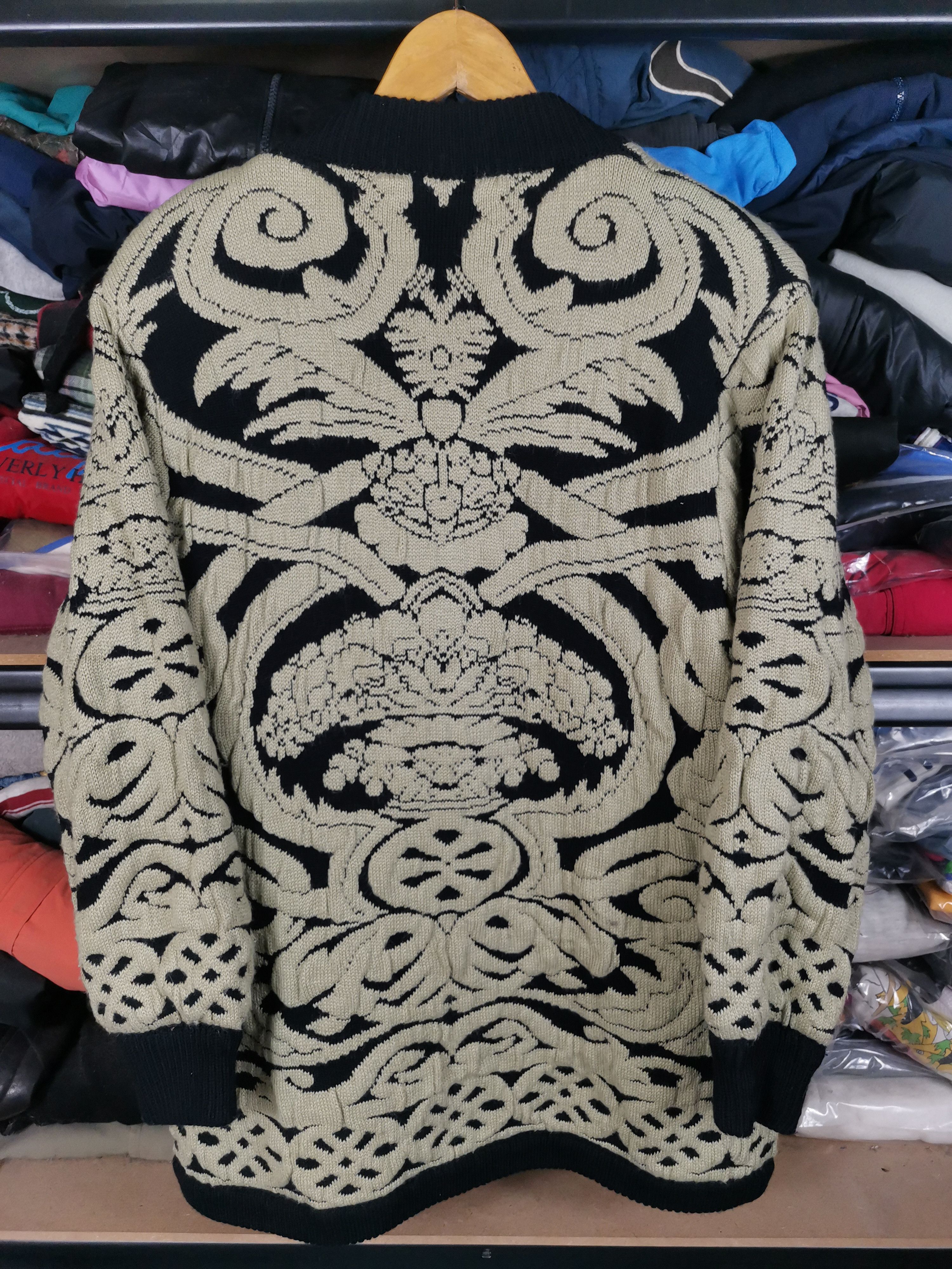 Japanese Brand Vintage Japanese Brand 3D Knited Cardigan Jacket Size US M / EU 48-50 / 2 - 2 Thumbnail