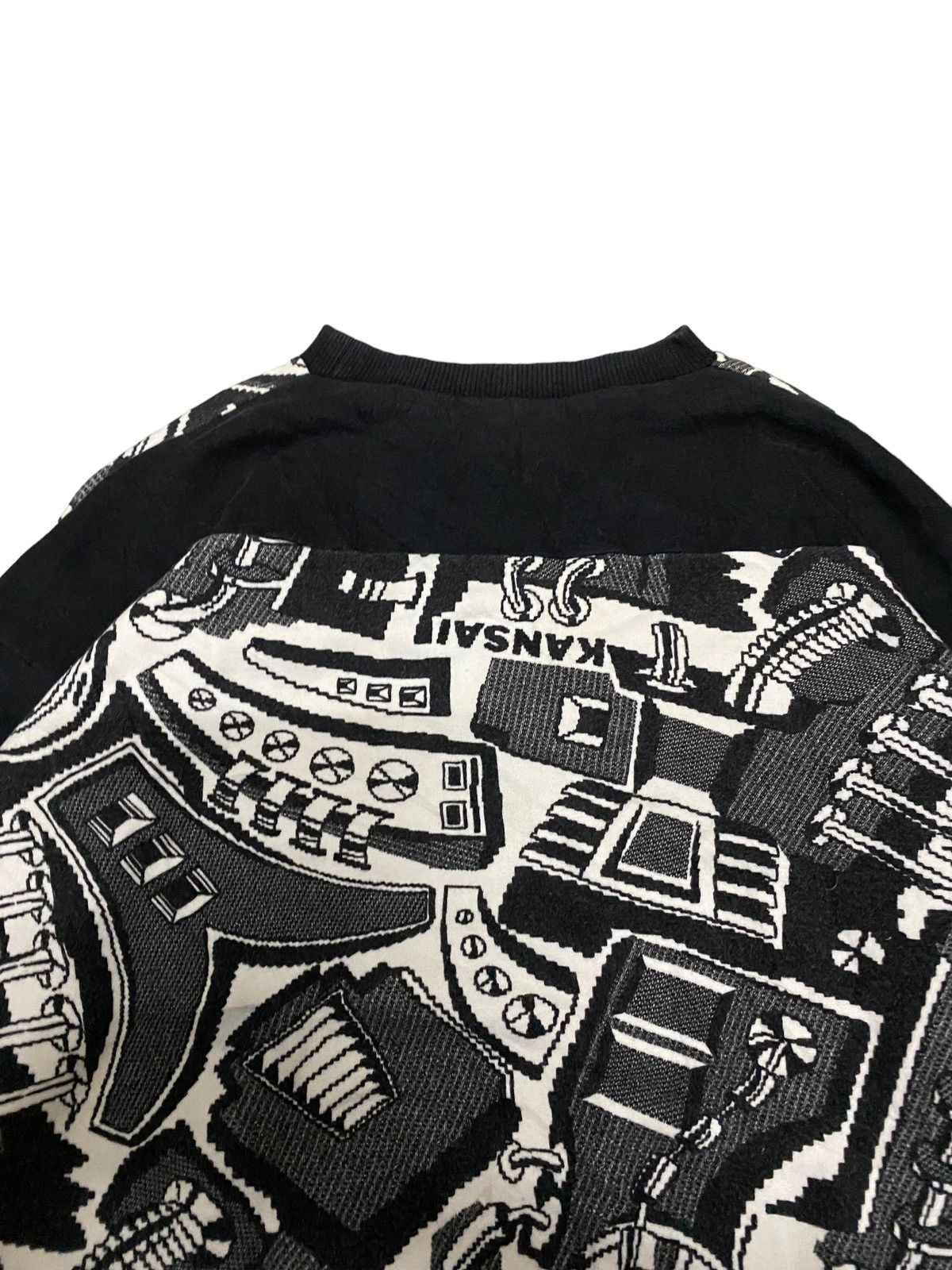 Kansai Yamamoto Vintage Kansai Yamamoto Fullprint Sweatshirt Size US M / EU 48-50 / 2 - 4 Thumbnail