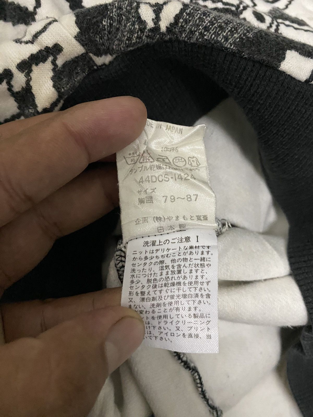 Kansai Yamamoto Vintage Kansai Yamamoto Fullprint Sweatshirt Size US M / EU 48-50 / 2 - 6 Thumbnail