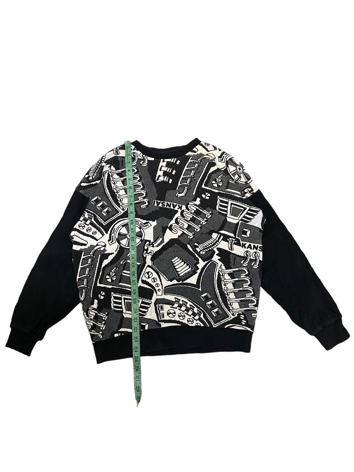 Kansai Yamamoto Vintage Kansai Yamamoto Fullprint Sweatshirt Size US M / EU 48-50 / 2 - 8 Thumbnail
