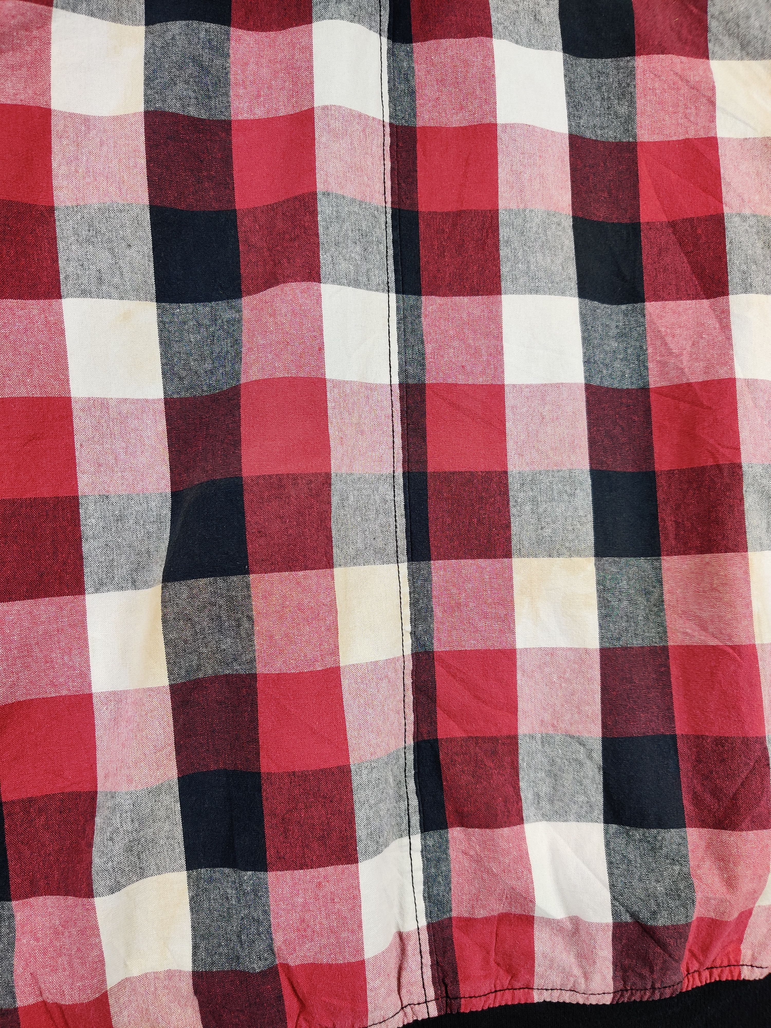 Japanese Brand Vintage Marlond Elements Checkered Hoodie Nice Design Size US L / EU 52-54 / 3 - 11 Thumbnail