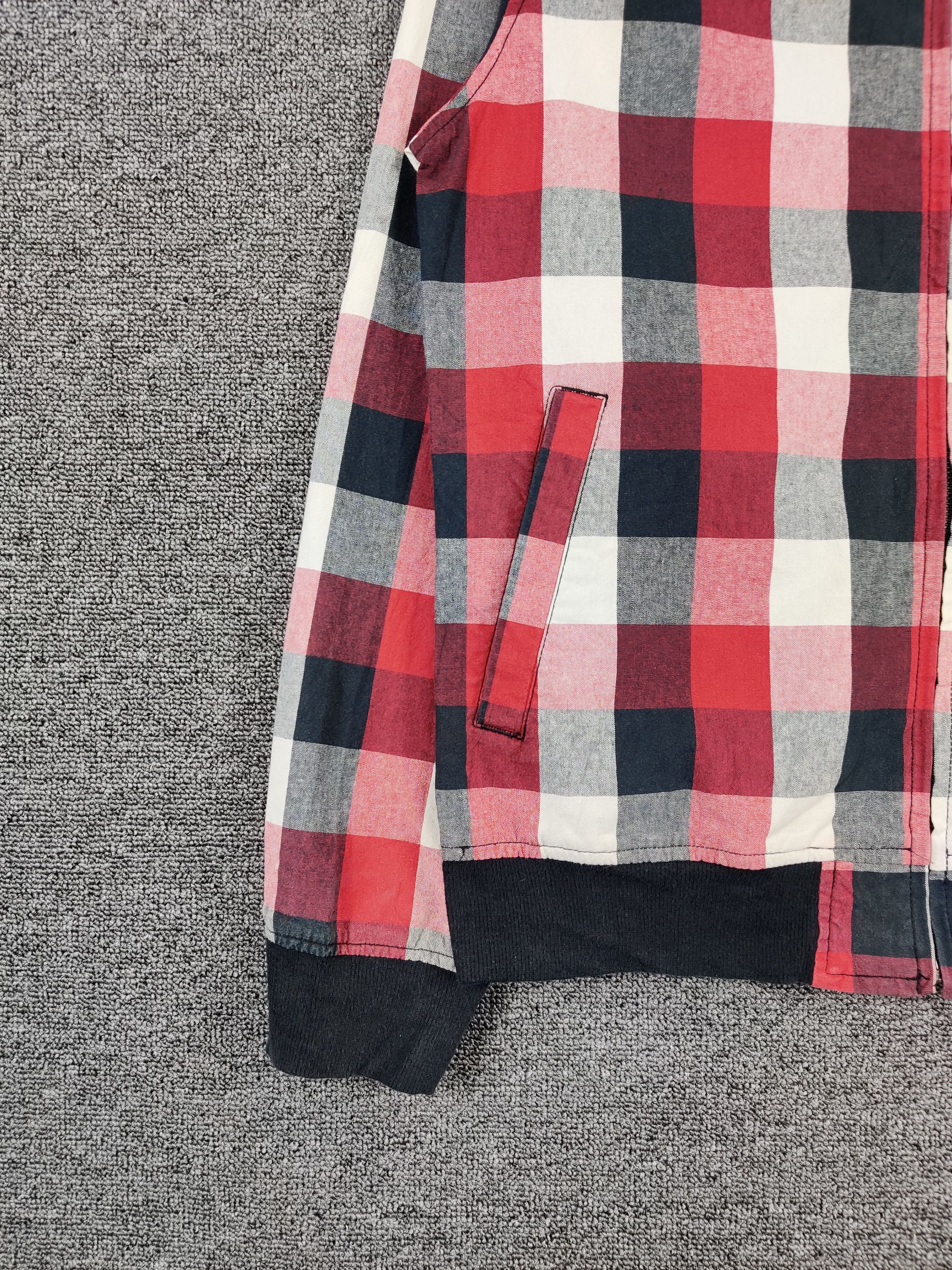 Japanese Brand Vintage Marlond Elements Checkered Hoodie Nice Design Size US L / EU 52-54 / 3 - 5 Thumbnail