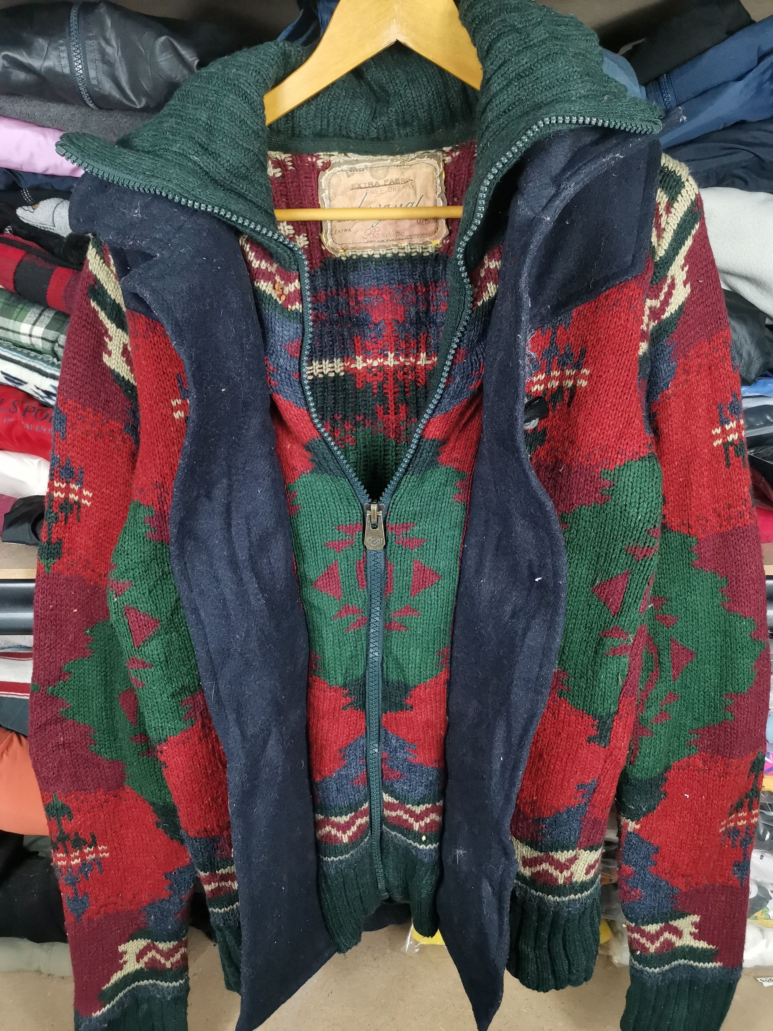 If Six Was Nine Vintage Desigual Navajo Knit Jacket Size US M / EU 48-50 / 2 - 3 Thumbnail
