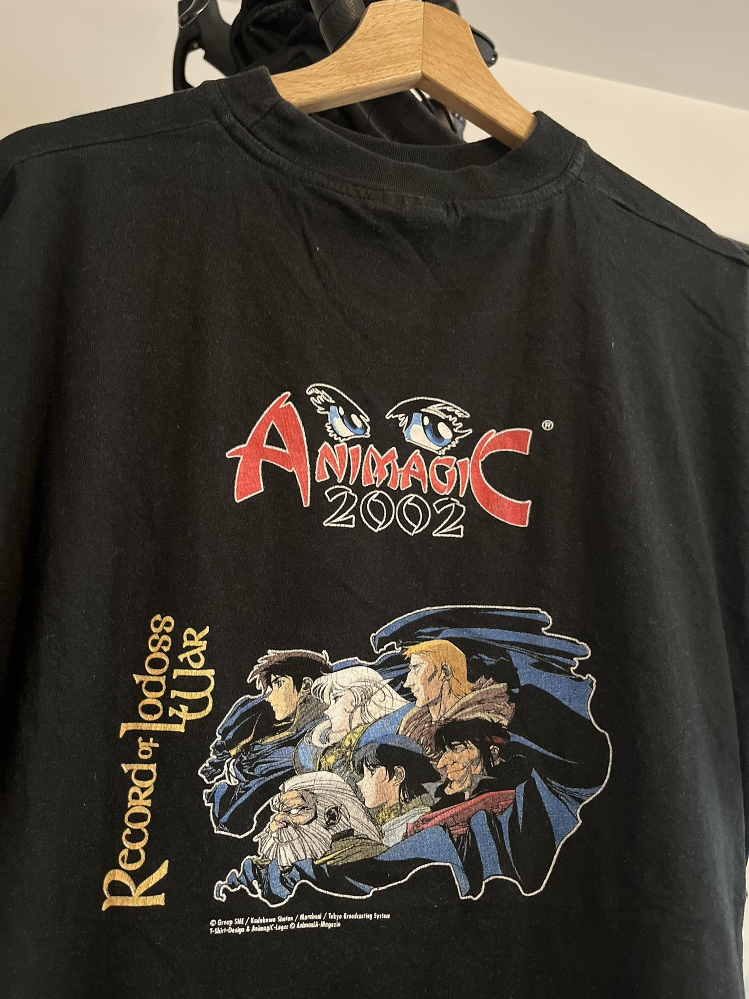 animagic HOTD Tシャツ Anime × Japanese Brand Vintage Animagic 2002 Record Of