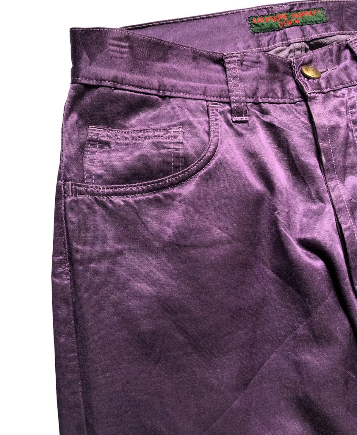 Katharine Hamnett London Katharine Hamnet Rayon pants Size US 28 / EU 44 - 4 Thumbnail