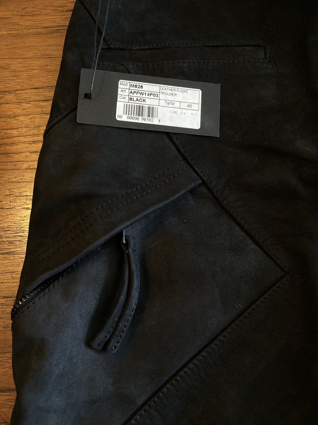 Alexandre Plokhov × Cloak BNWT Leather Flight Trousers Size US 31 - 10 Thumbnail