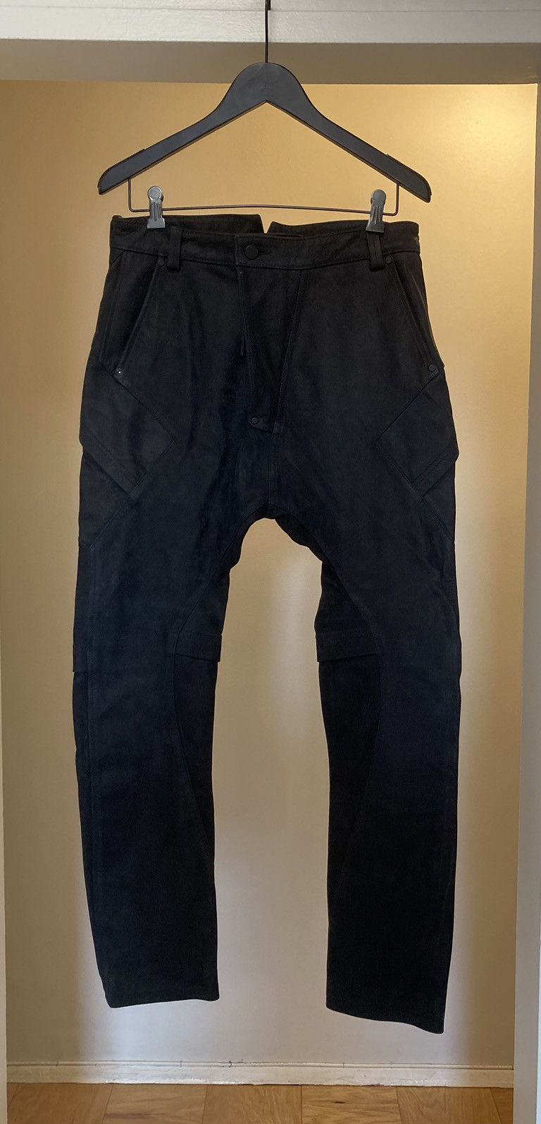 BNWT Leather Flight Trousers