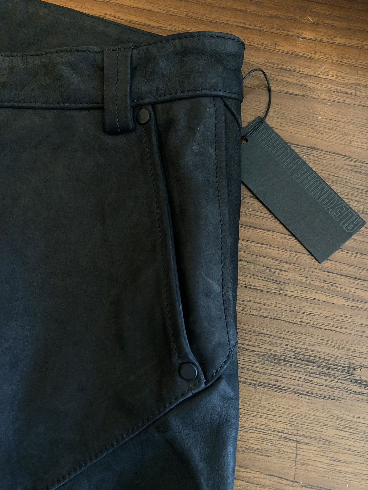 Alexandre Plokhov × Cloak BNWT Leather Flight Trousers Size US 31 - 7 Thumbnail