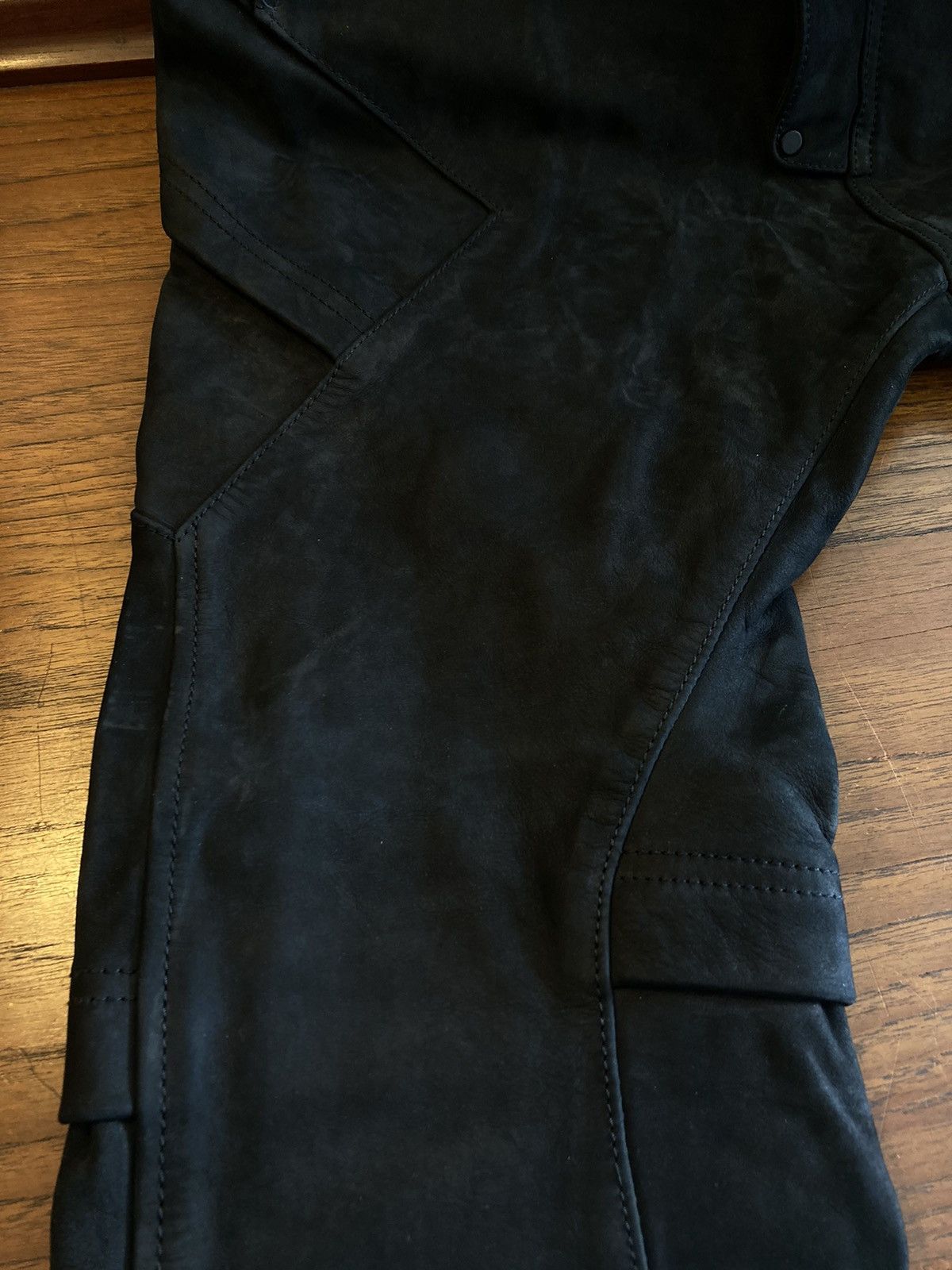 Alexandre Plokhov × Cloak BNWT Leather Flight Trousers Size US 31 - 12 Thumbnail