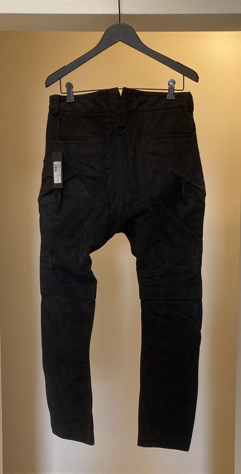 Alexandre Plokhov × Cloak BNWT Leather Flight Trousers Size US 31 - 3 Thumbnail