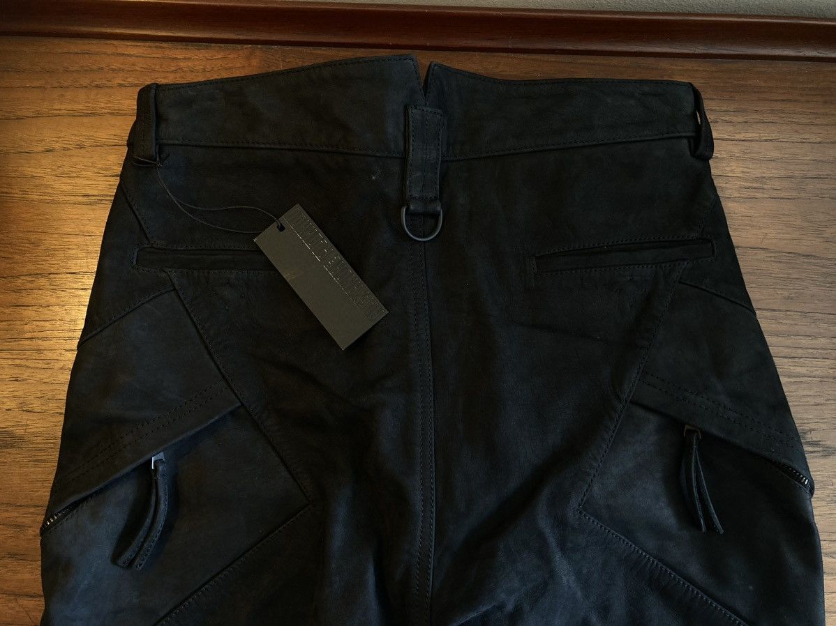 Alexandre Plokhov × Cloak BNWT Leather Flight Trousers Size US 31 - 4 Thumbnail