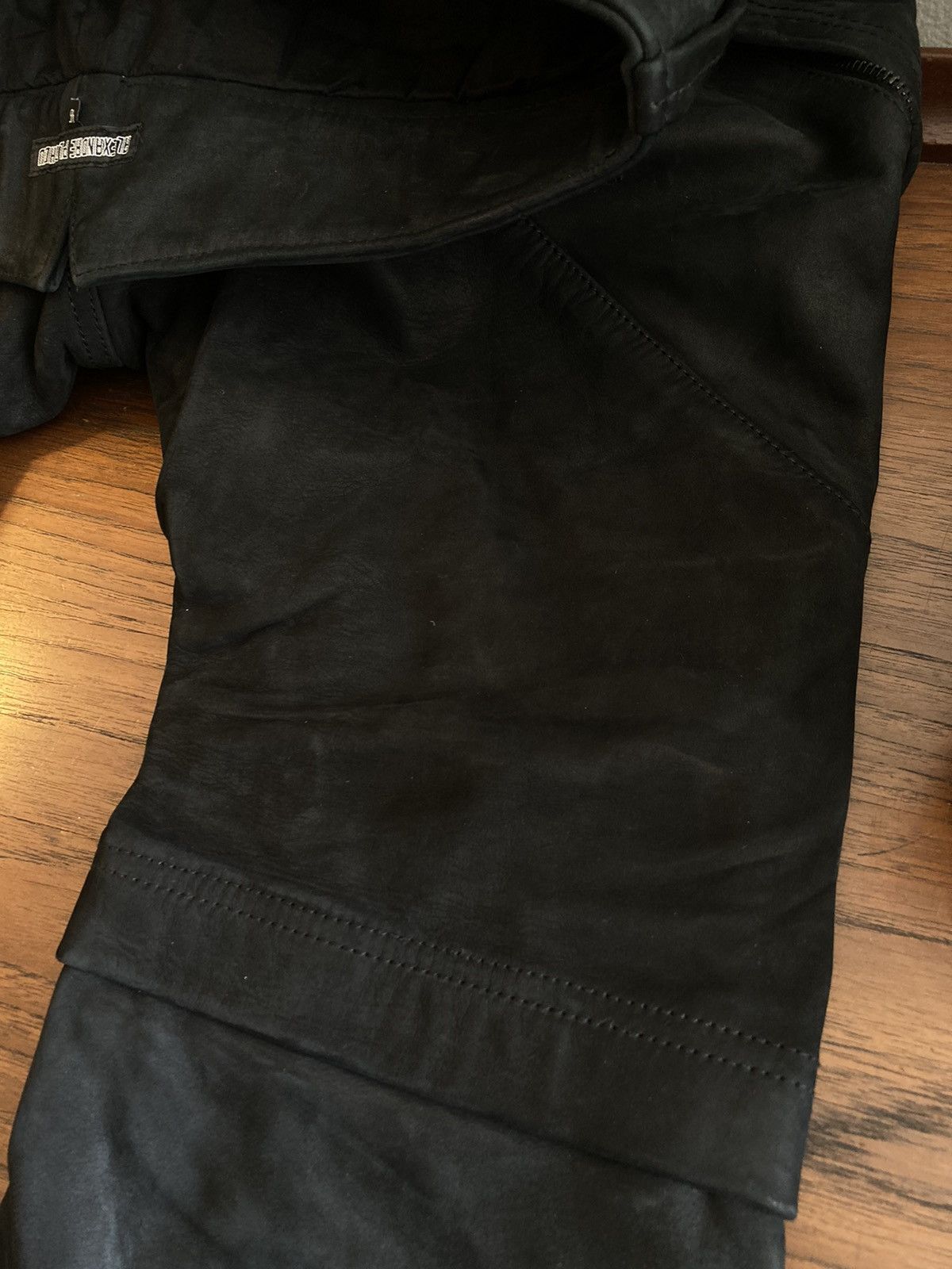 Alexandre Plokhov × Cloak BNWT Leather Flight Trousers Size US 31 - 15 Thumbnail