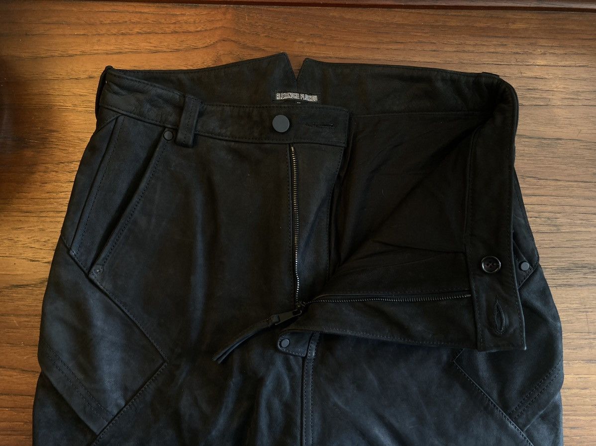 Alexandre Plokhov × Cloak BNWT Leather Flight Trousers Size US 31 - 5 Thumbnail
