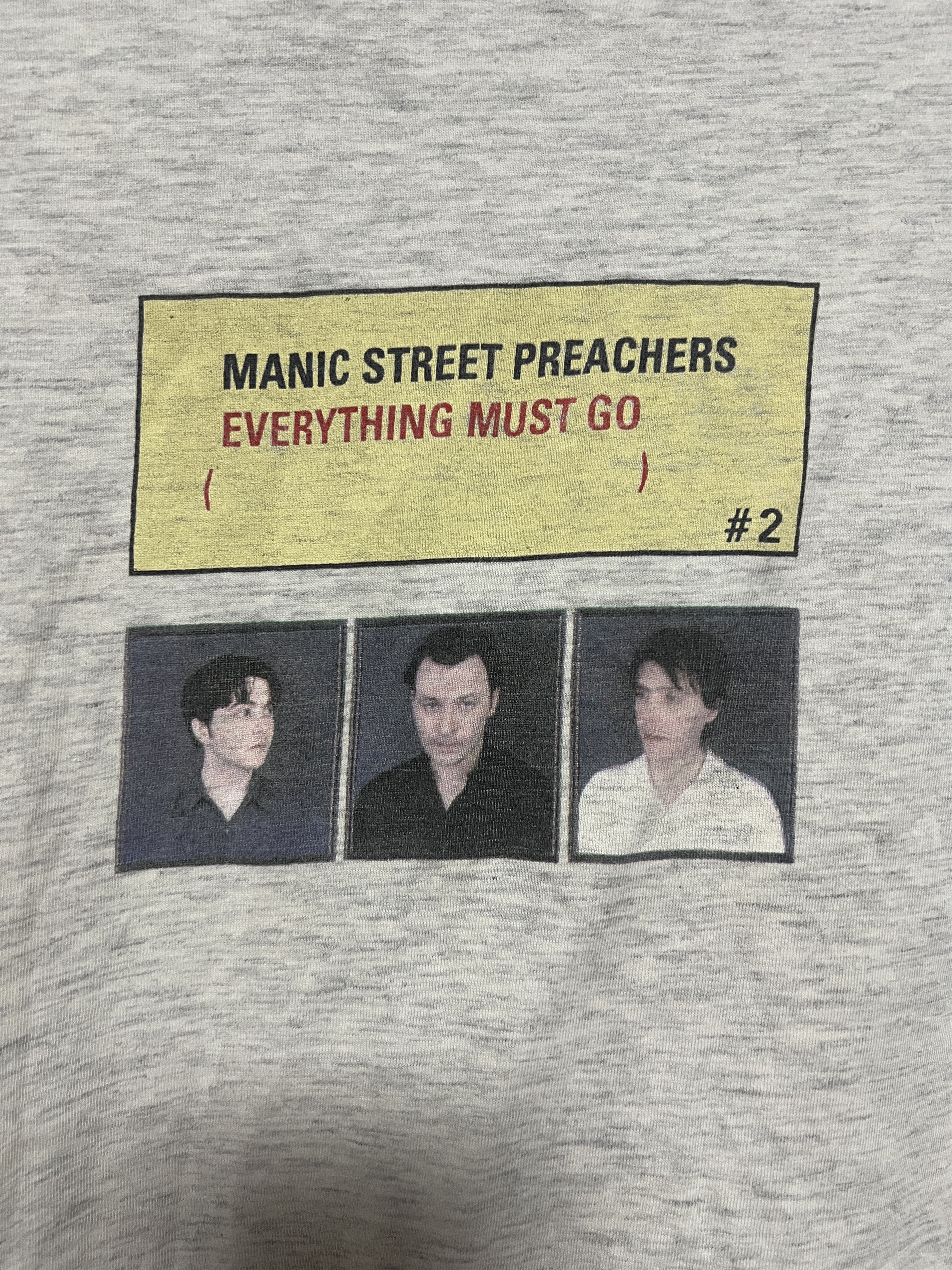 Band Tees × Vintage Vintage 90s Manic Street Preachers Rock Band T-shirt Size US XL / EU 56 / 4 - 4 Thumbnail