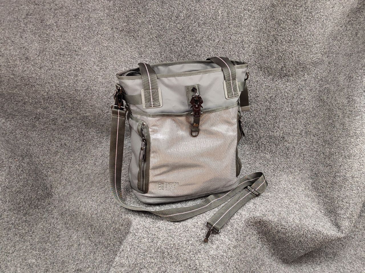Japanese Brand Rare George Gina & Lucy Fire Frey Bag Silver Shopper Alyx Size ONE SIZE - 1 Thumbnail