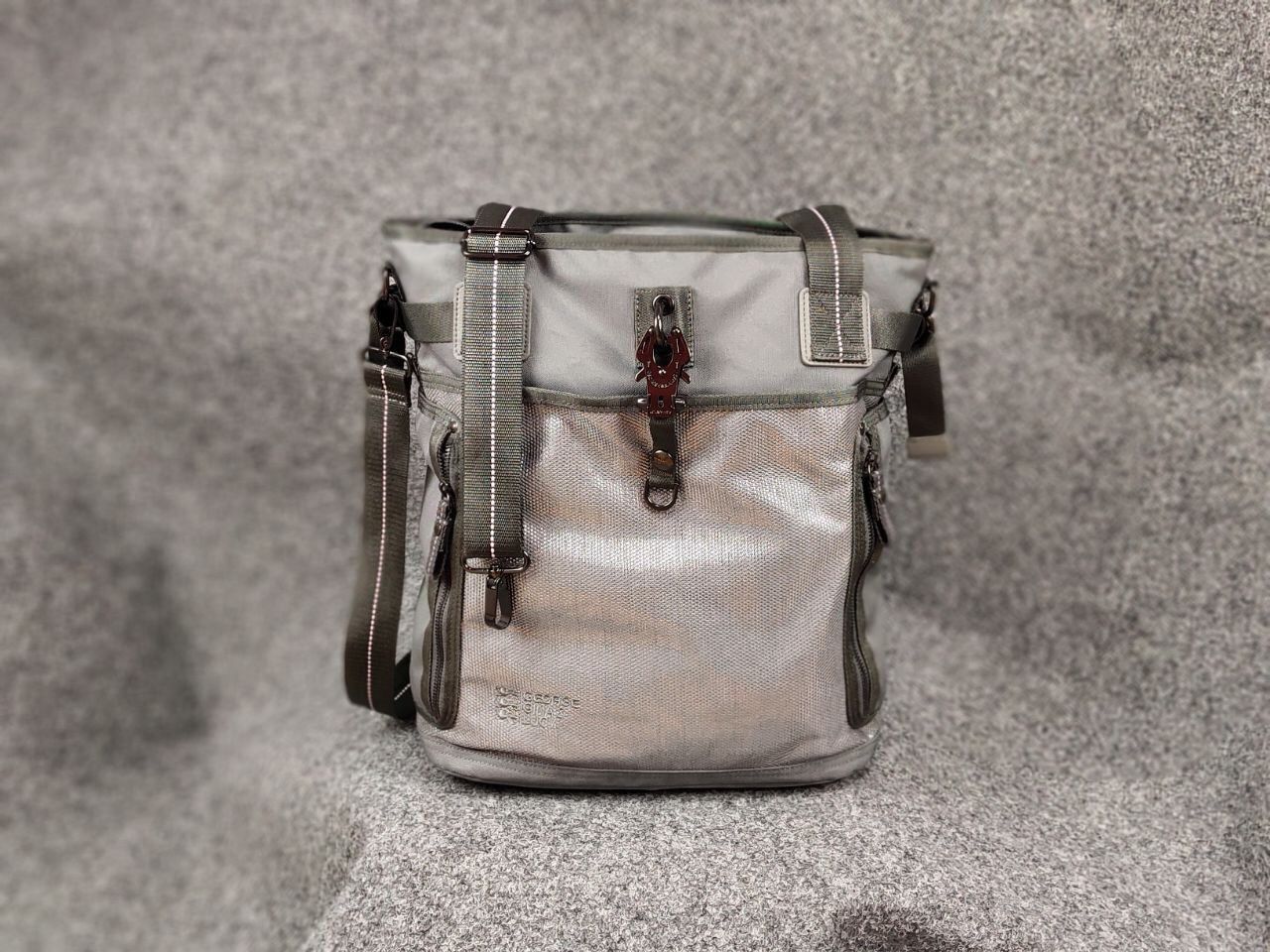 Japanese Brand Rare George Gina & Lucy Fire Frey Bag Silver Shopper Alyx Size ONE SIZE - 4 Thumbnail