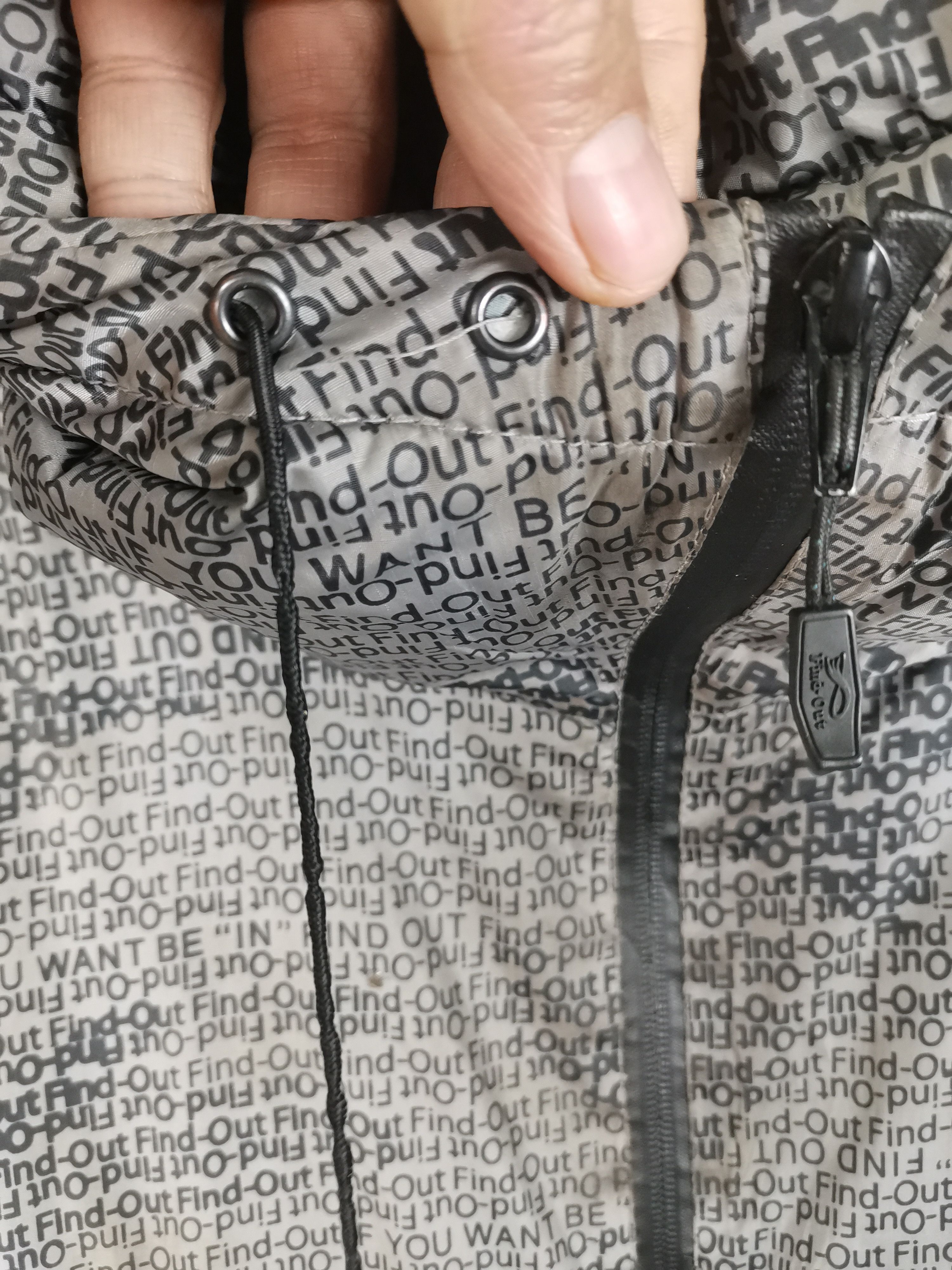 Japanese Brand × Vintage Vintage Find-Out Fullprint Puffer Jacket Size US XL / EU 56 / 4 - 2 Thumbnail