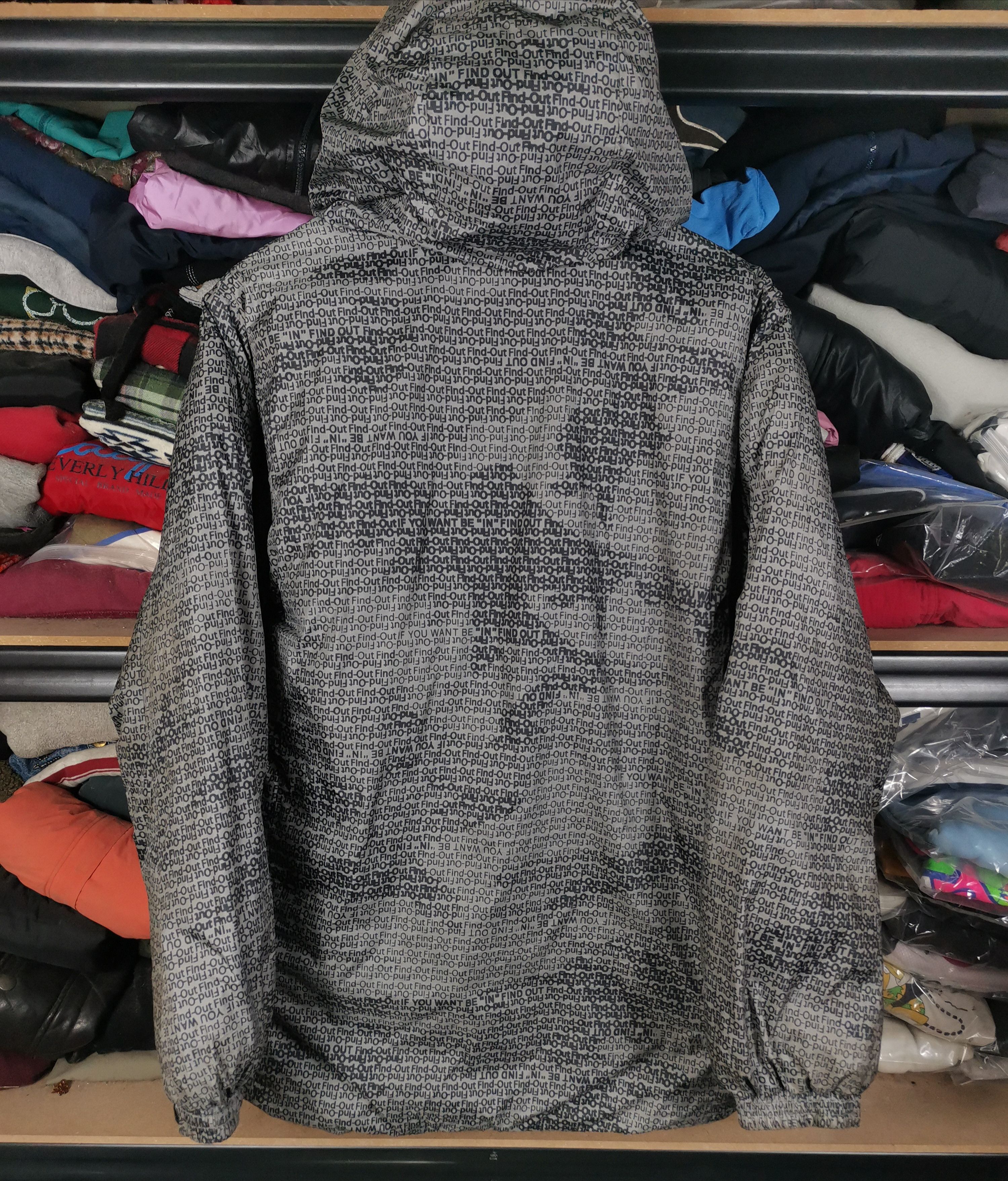 Japanese Brand × Vintage Vintage Find-Out Fullprint Puffer Jacket Size US XL / EU 56 / 4 - 4 Thumbnail