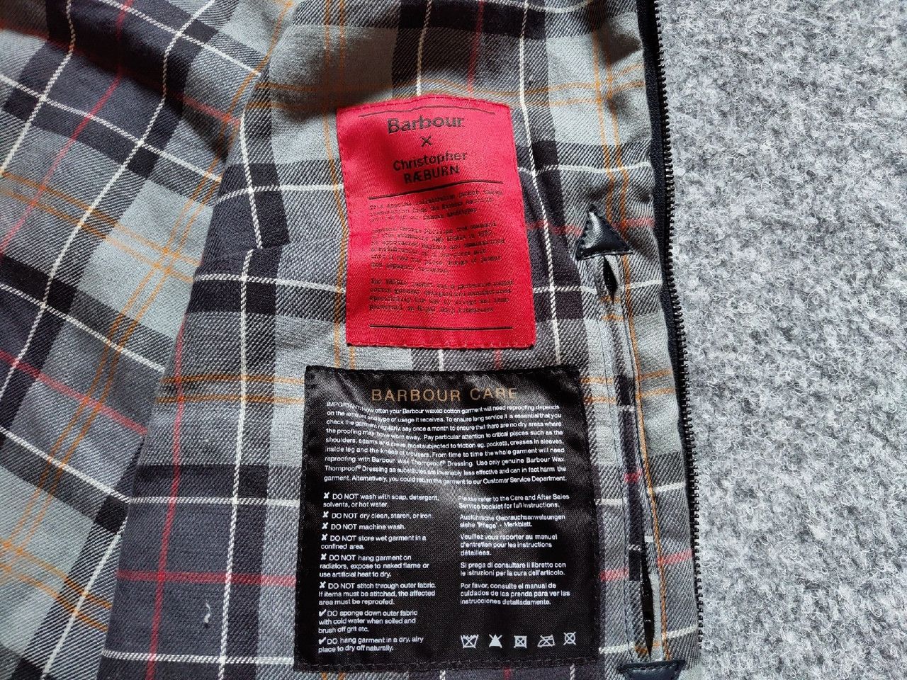 Barbour Barbour x Christopher Raeburn Vest Waxed Cotton Ladies' Size ONE SIZE - 7 Thumbnail