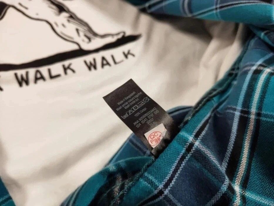 Flannel Vintage Flannel Shirt Travis Scott Style Streetwear Hype Size US L / EU 52-54 / 3 - 18 Thumbnail