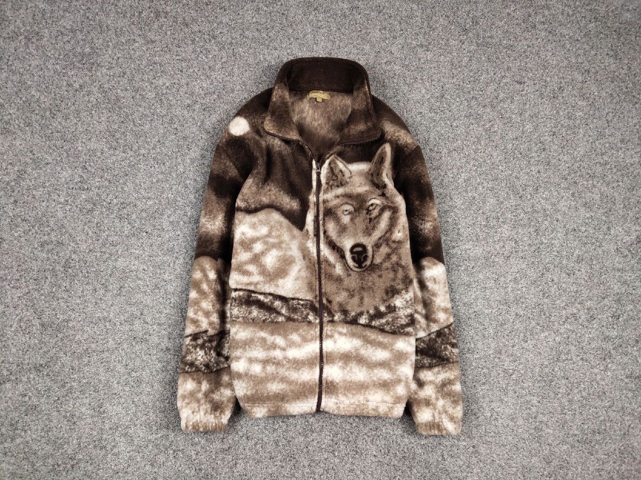 Supreme Wolf Fleece Jacket | Grailed