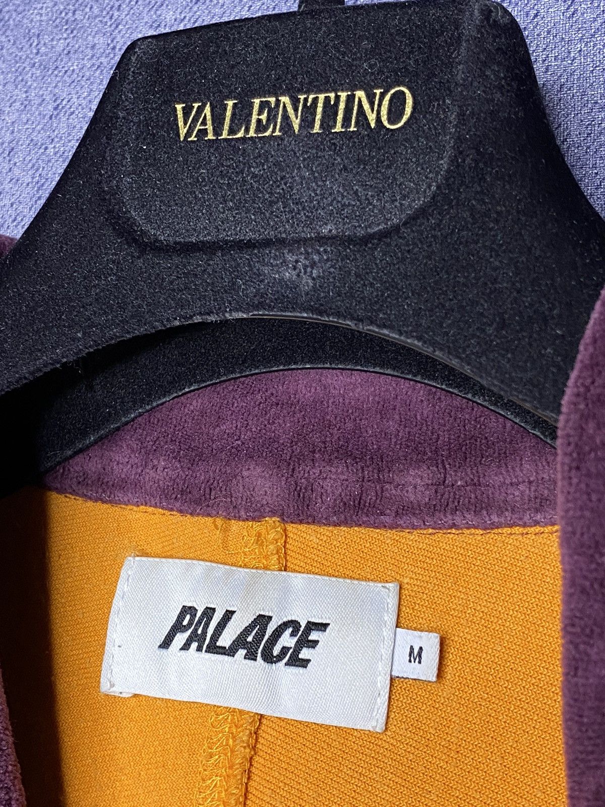 Palace Palace Velour Half Zip Collared Sweatshirt Size US M / EU 48-50 / 2 - 5 Thumbnail