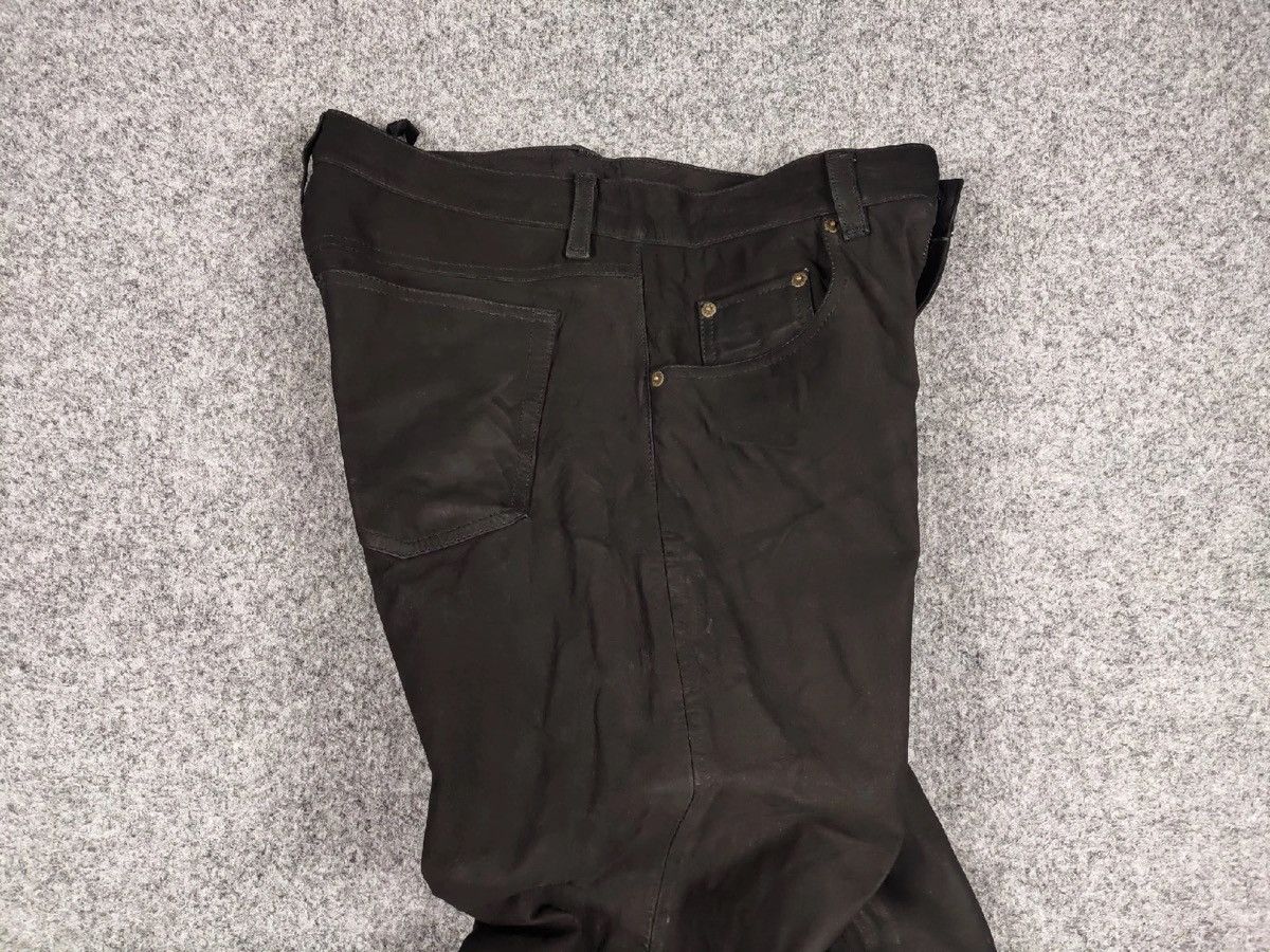 Japanese Brand Vintage Japanese Mens Genuine leather Black Pants Hype Size US 32 / EU 48 - 17 Thumbnail