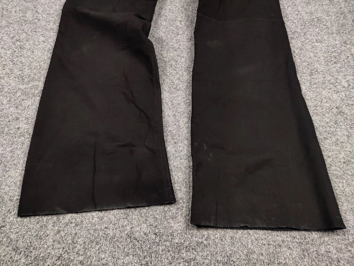 Japanese Brand Vintage Japanese Mens Genuine leather Black Pants Hype Size US 32 / EU 48 - 15 Thumbnail