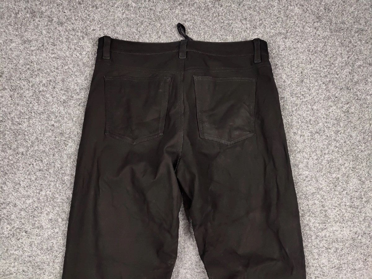 Japanese Brand Vintage Japanese Mens Genuine leather Black Pants Hype Size US 32 / EU 48 - 14 Thumbnail