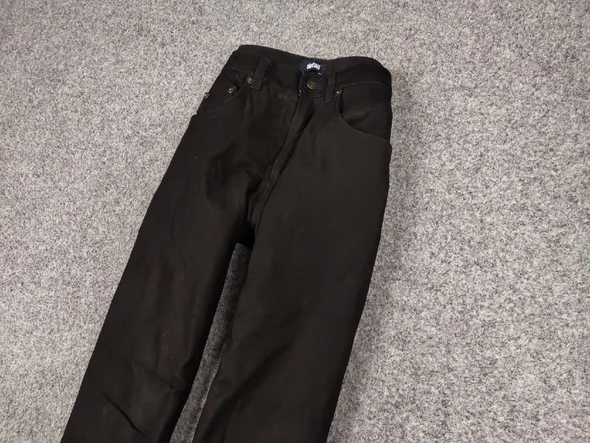 Japanese Brand Vintage Japanese Mens Genuine leather Black Pants Hype Size US 32 / EU 48 - 4 Thumbnail