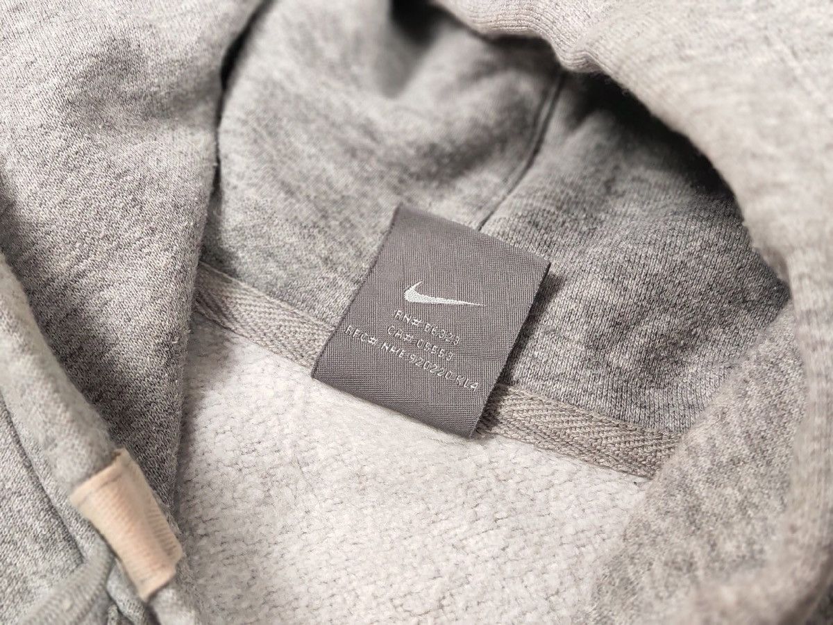 Nike Vintage 90s Nike USA Beaverton Oregon Gray Hoodie Size US S / EU 44-46 / 1 - 17 Thumbnail