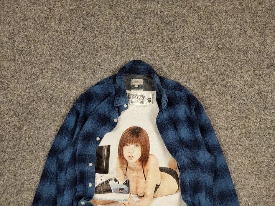 Flannel Vintage Flannel Shirt Checkered Travis Scott Style Size US S / EU 44-46 / 1 - 6 Thumbnail