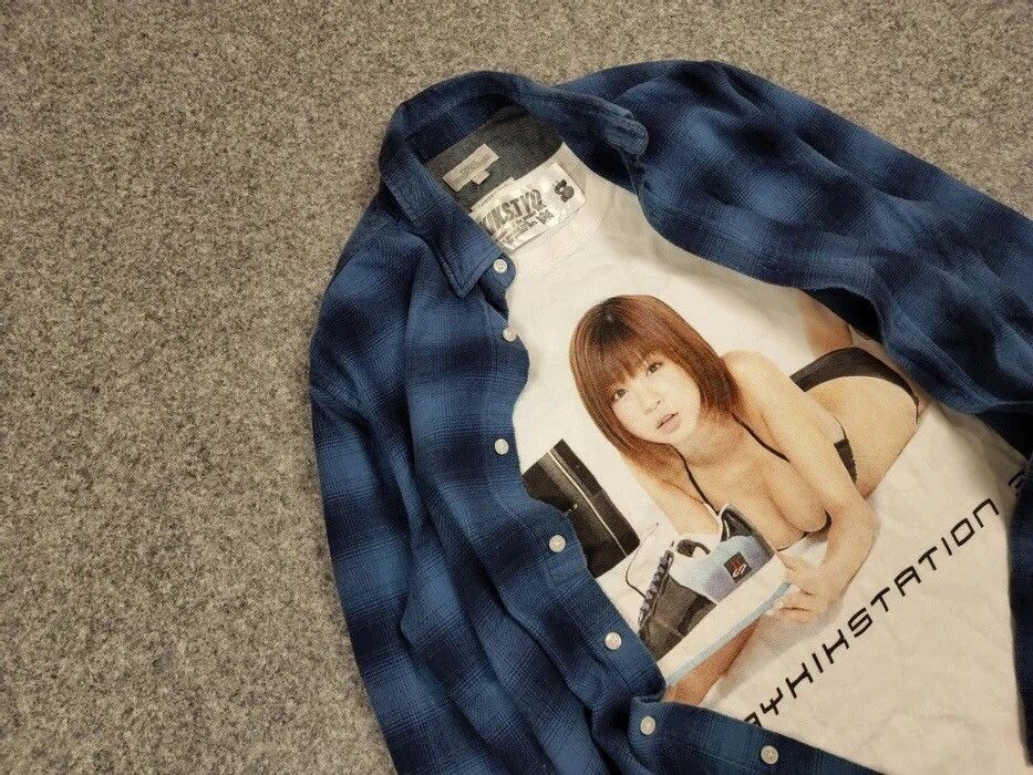 Flannel Vintage Flannel Shirt Checkered Travis Scott Style Size US S / EU 44-46 / 1 - 8 Thumbnail