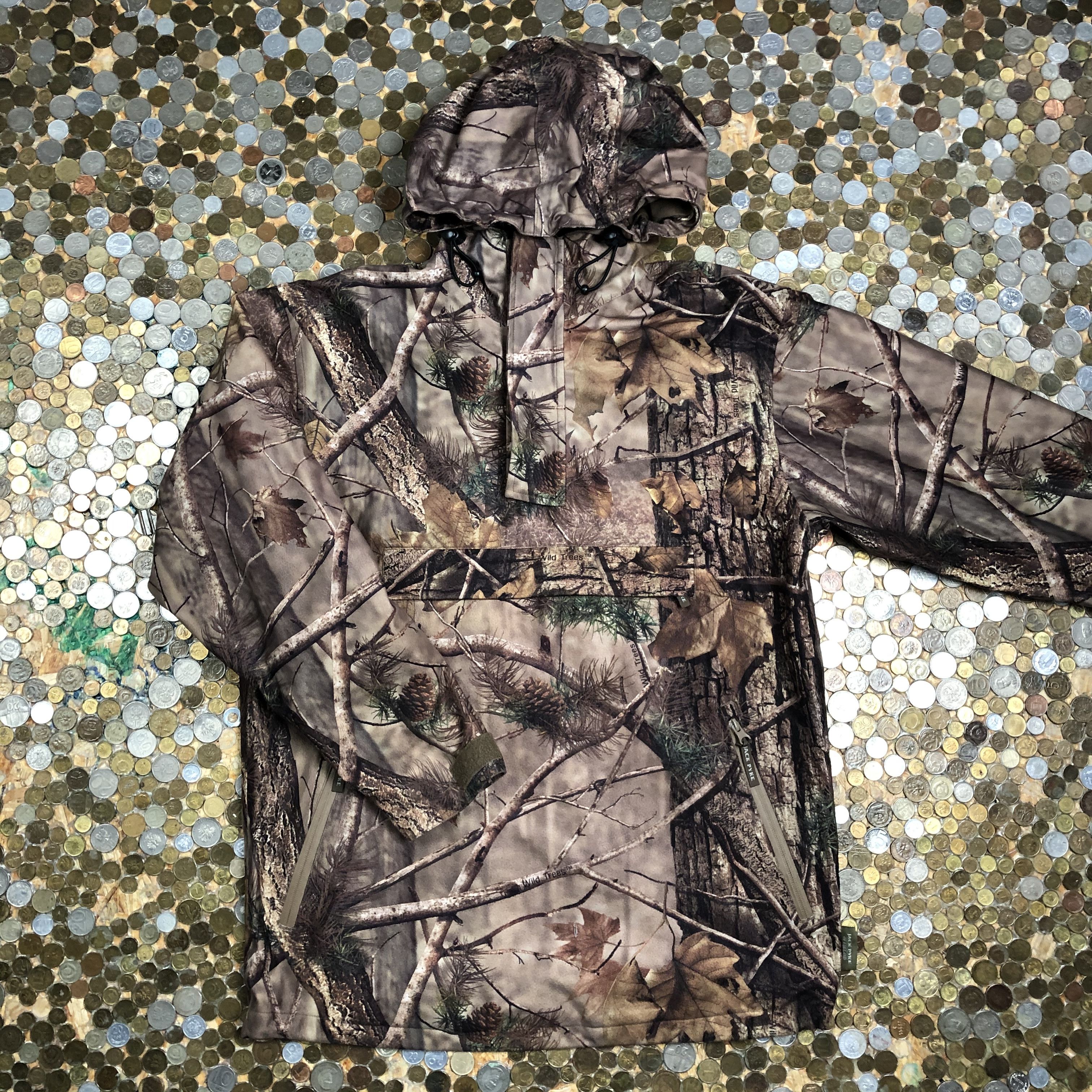 Vintage Jack Pyke hunting forrest anorak jacket 90's Size US S / EU 44-46 / 1 - 1 Thumbnail