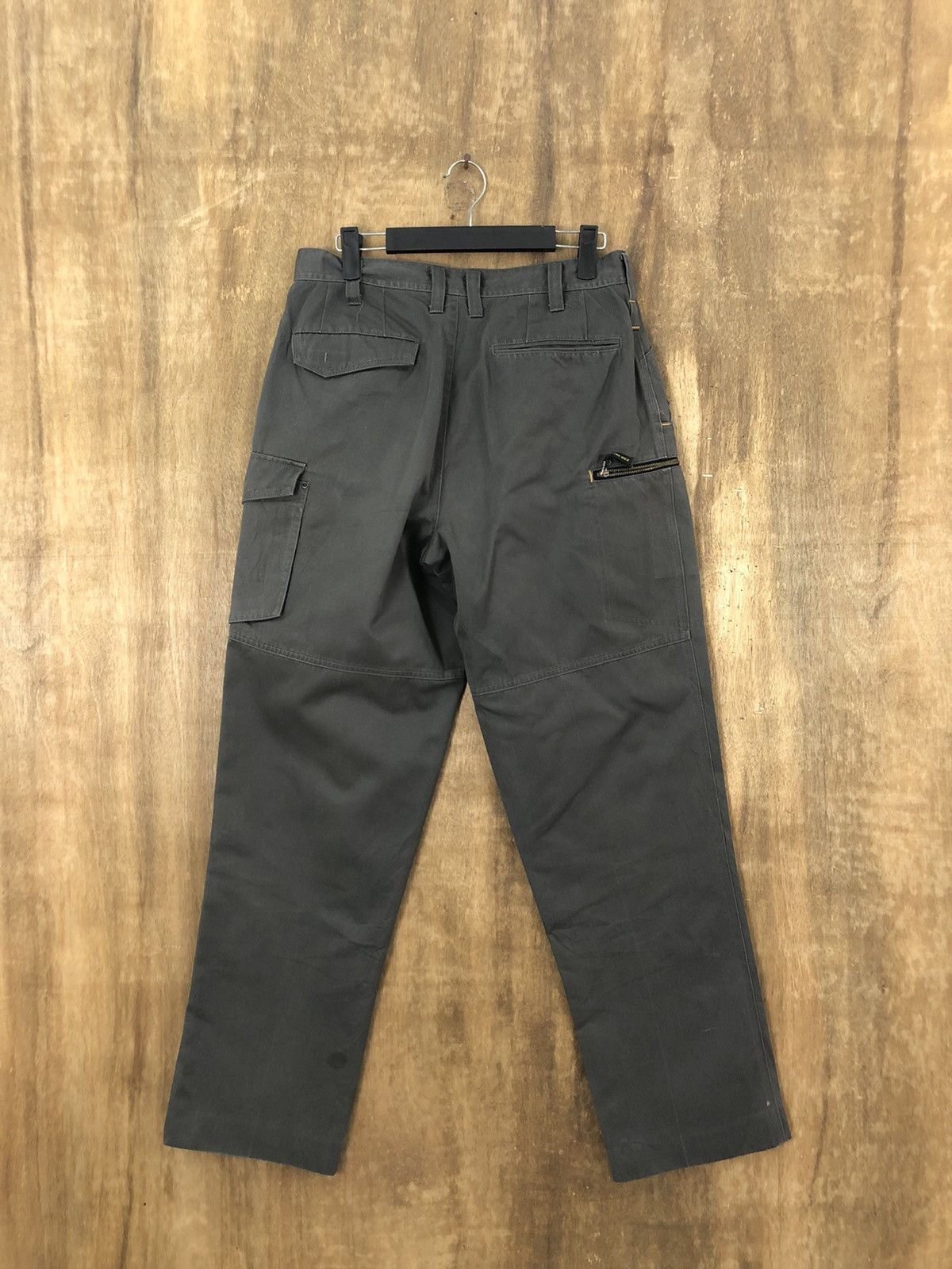 Japanese Brand Eurowild Grey multipocket tactical cargo pants # 6210 Size US 28 / EU 44 - 6 Thumbnail