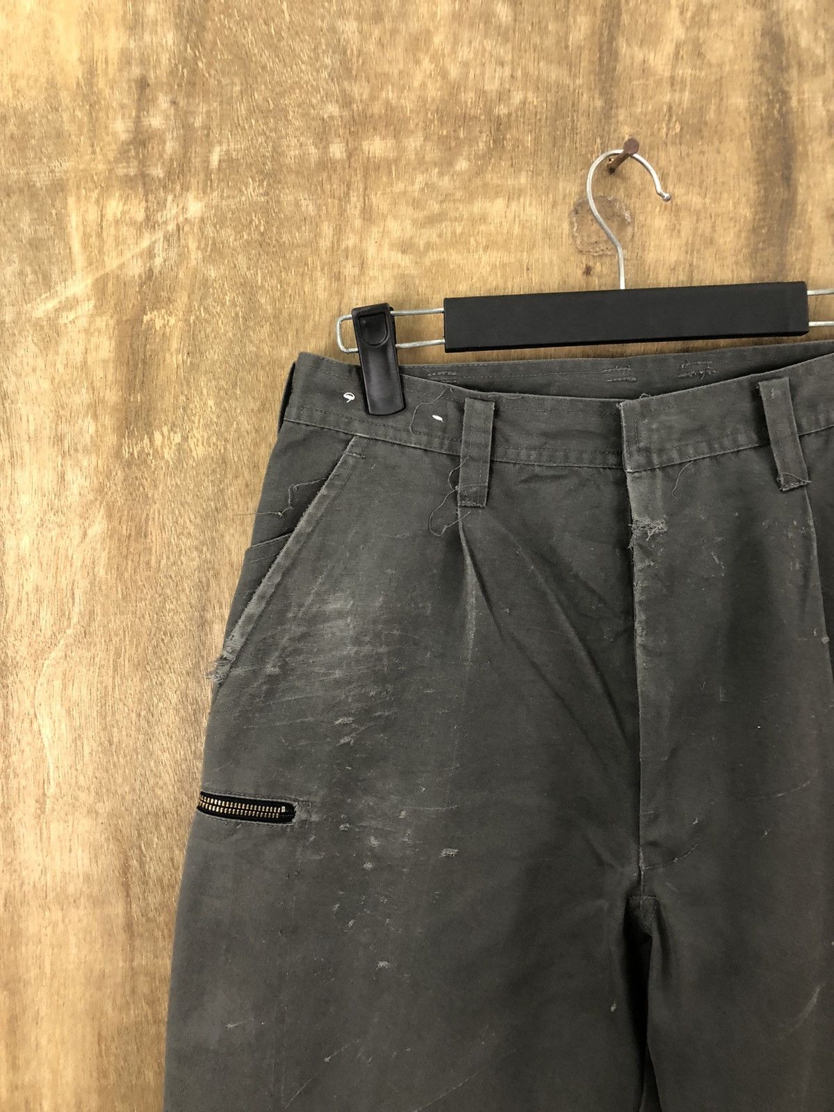 Japanese Brand Eurowild Grey multipocket tactical cargo pants # 6210 Size US 28 / EU 44 - 4 Thumbnail