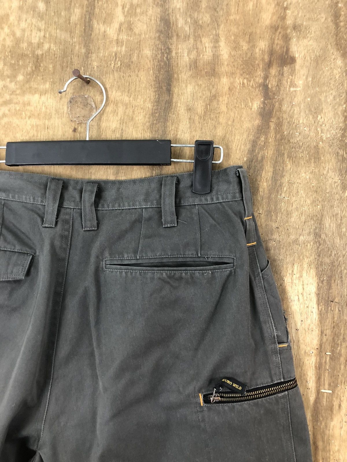 Japanese Brand Eurowild Grey multipocket tactical cargo pants # 6210 Size US 28 / EU 44 - 10 Thumbnail