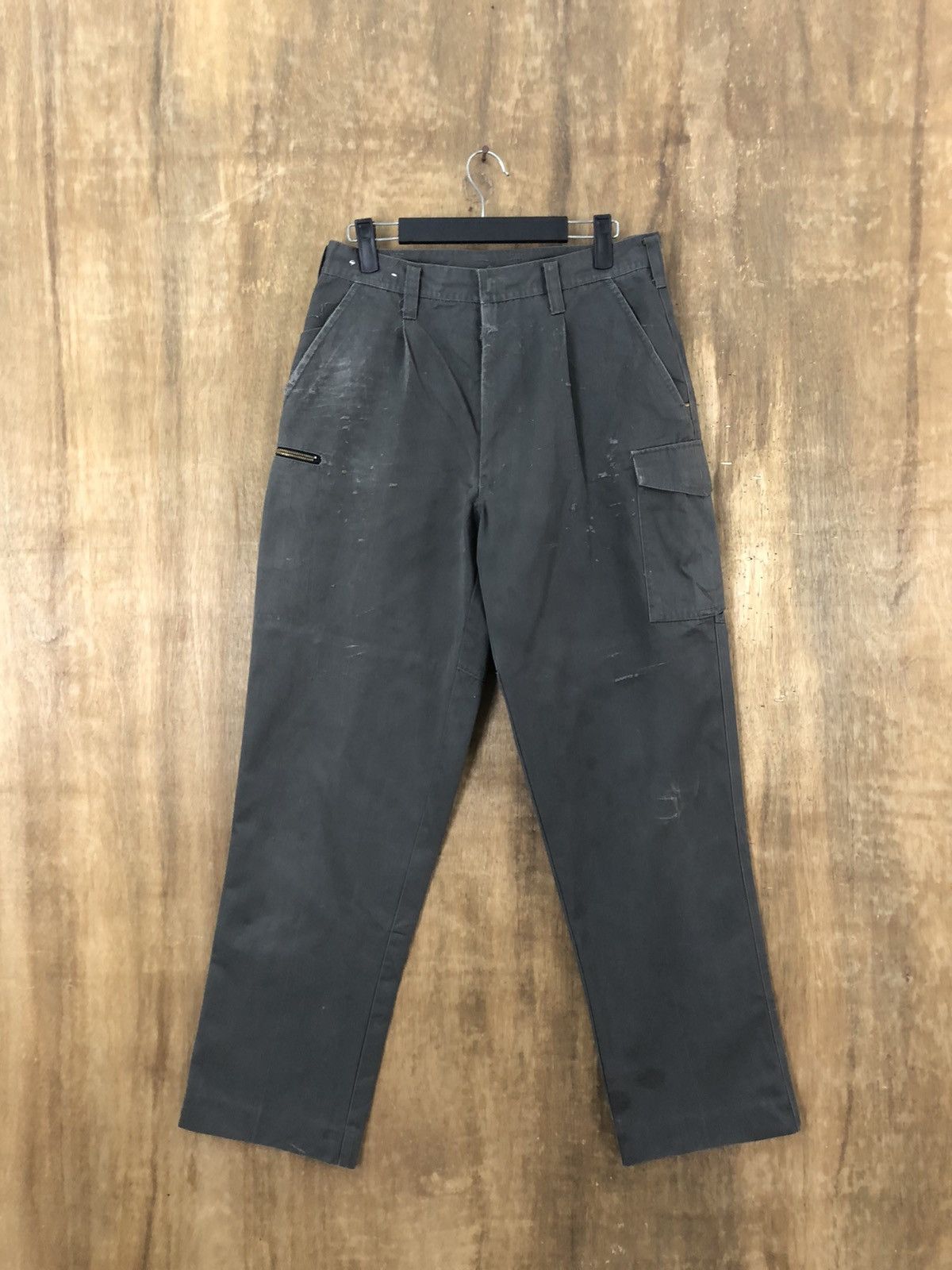 Japanese Brand Eurowild Grey multipocket tactical cargo pants # 6210 Size US 28 / EU 44 - 1 Thumbnail
