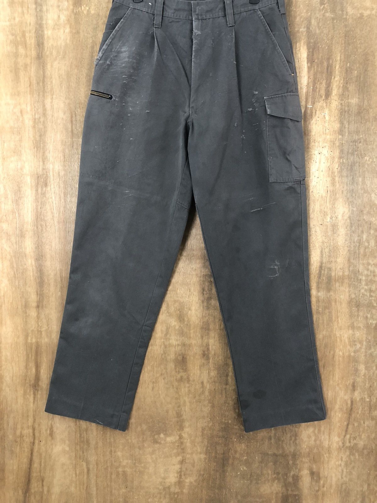 Japanese Brand Eurowild Grey multipocket tactical cargo pants # 6210 Size US 28 / EU 44 - 3 Thumbnail