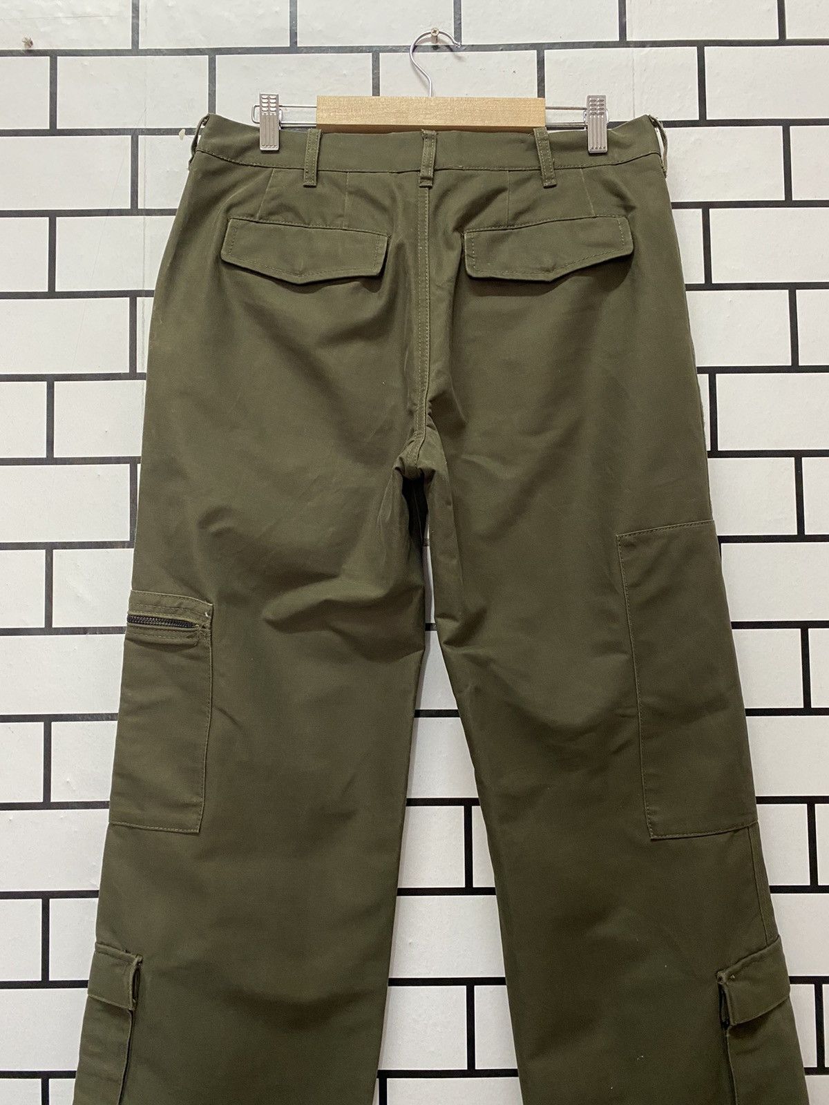 Designer × Japanese Brand Hiromichi Nakano Japan Cargo Parachute Technical Pants Size US 32 / EU 48 - 9 Thumbnail