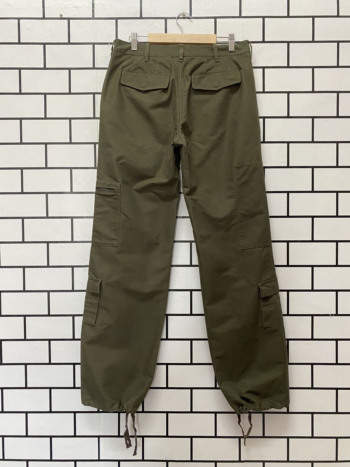 Designer × Japanese Brand Hiromichi Nakano Japan Cargo Parachute Technical Pants Size US 32 / EU 48 - 8 Thumbnail