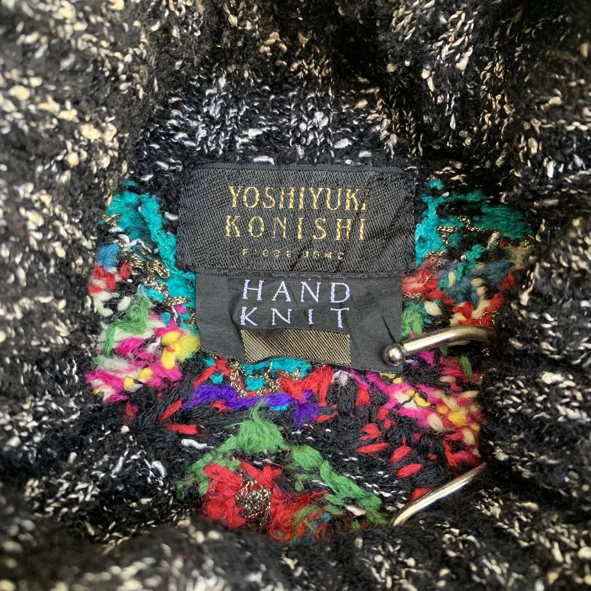 Yoshiyuki Konishi Yoshiyuki konishi ficce uomo hand knit sweater turtle neck Size US M / EU 48-50 / 2 - 8 Thumbnail