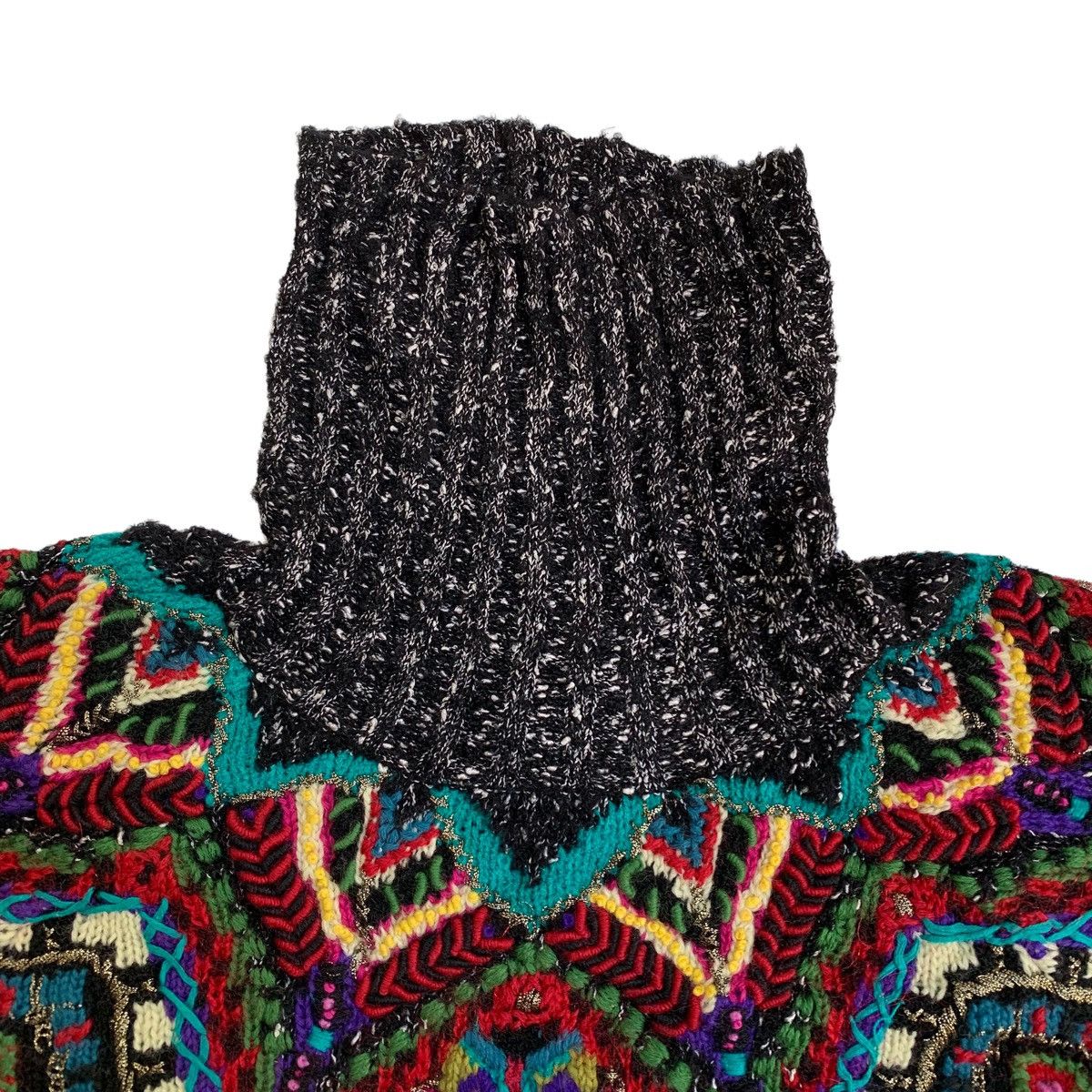 Yoshiyuki Konishi Yoshiyuki konishi ficce uomo hand knit sweater turtle neck Size US M / EU 48-50 / 2 - 6 Thumbnail