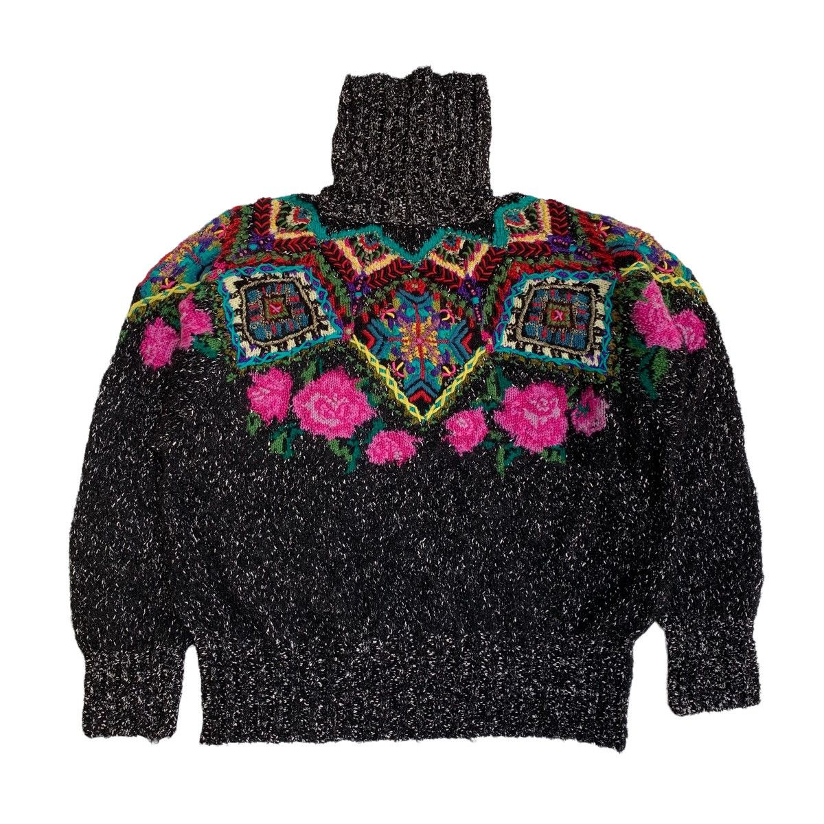 Yoshiyuki Konishi Yoshiyuki konishi ficce uomo hand knit sweater turtle neck Size US M / EU 48-50 / 2 - 3 Thumbnail