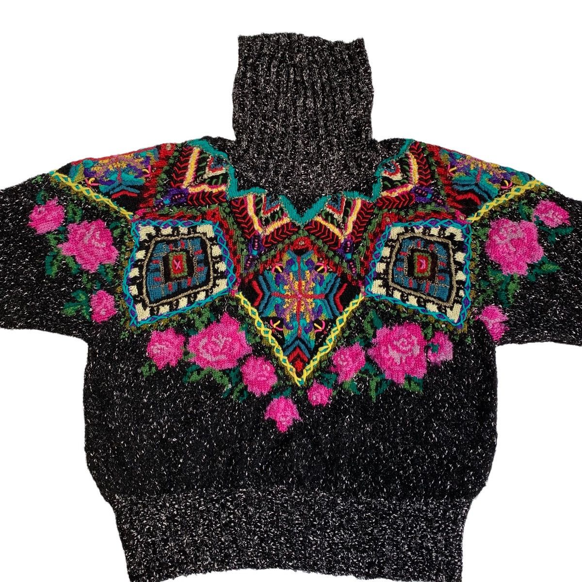 Yoshiyuki Konishi Yoshiyuki konishi ficce uomo hand knit sweater turtle neck Size US M / EU 48-50 / 2 - 2 Thumbnail