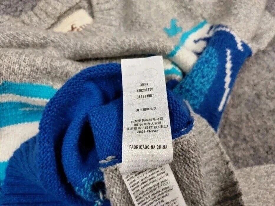 Japanese Brand Vintage Japanese Wave Print Knit Sweater Travis Scott Hype Size US S / EU 44-46 / 1 - 19 Thumbnail