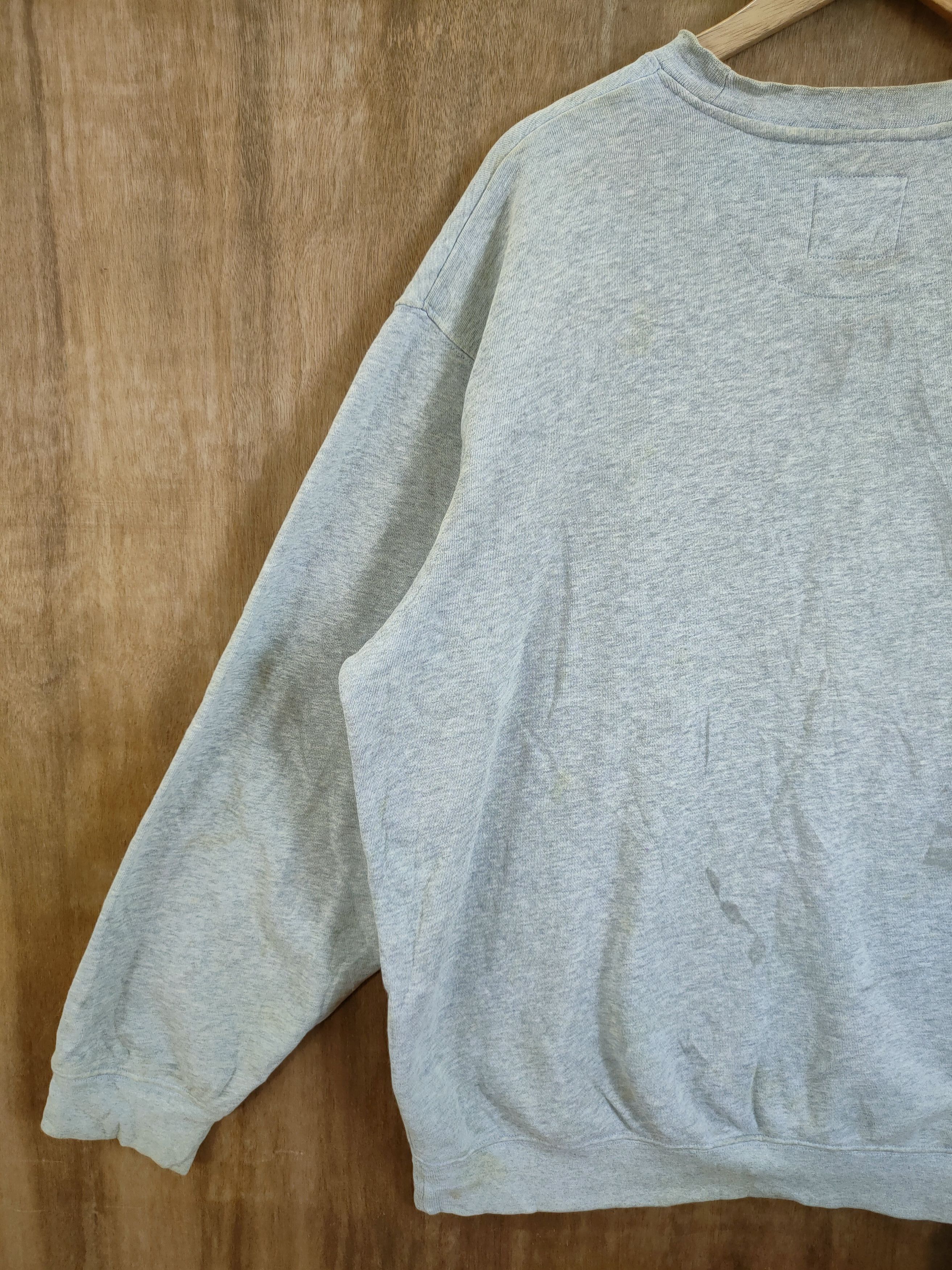 Reebok Reebok vintage worn distressed dirty sweatshirt #6157 Size US XL / EU 56 / 4 - 11 Thumbnail